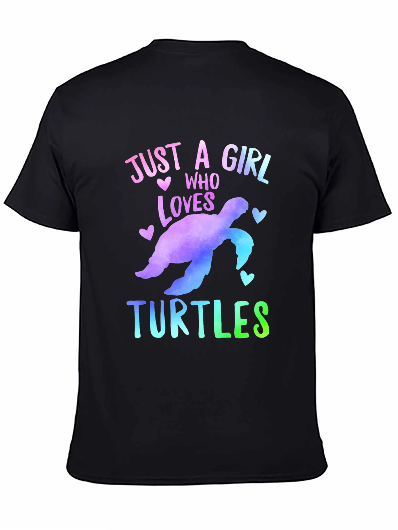 Just A Girl Who Loves Turtles T-Shirt
