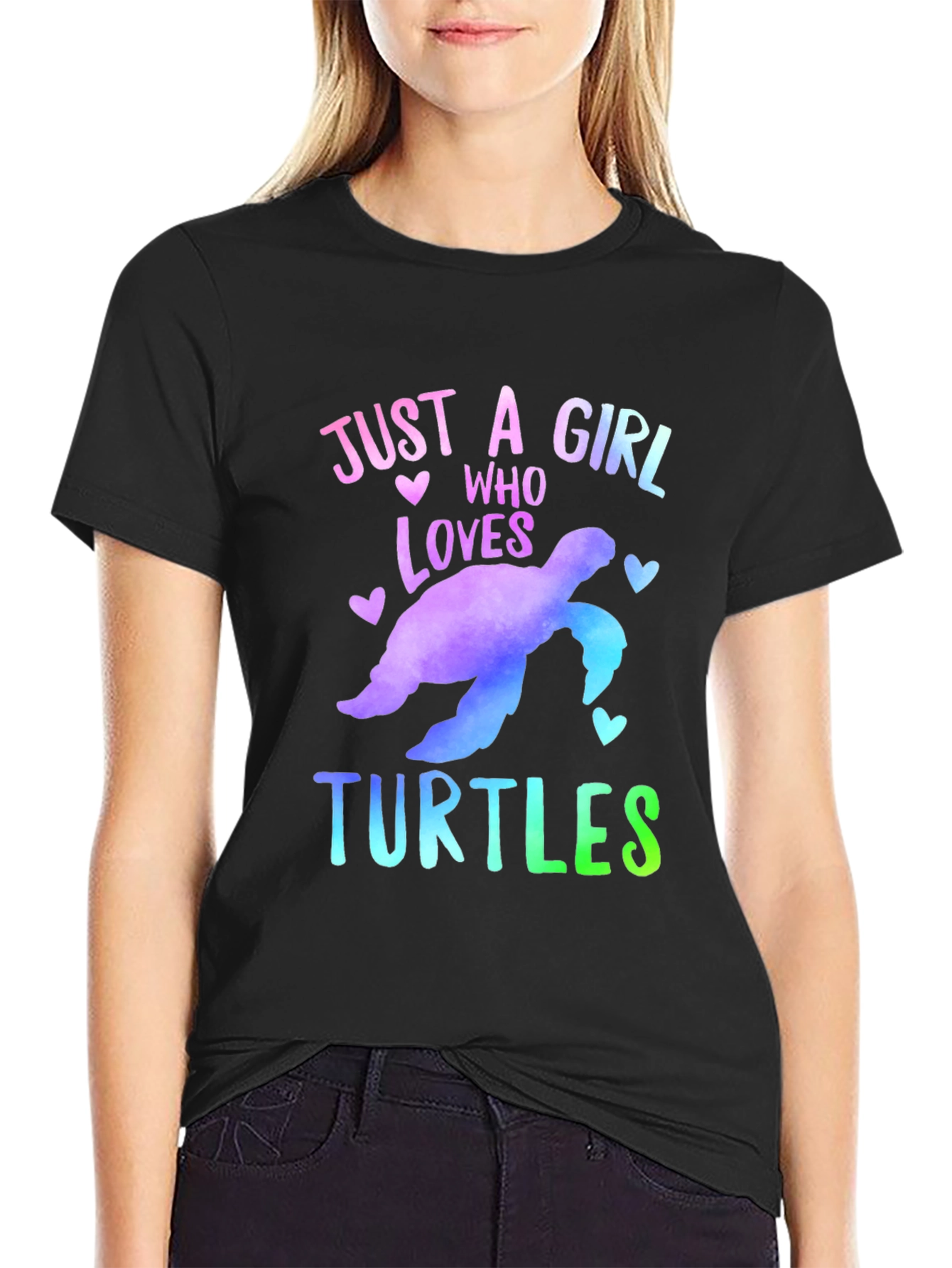 Just A Girl Who Loves Turtles T-Shirt