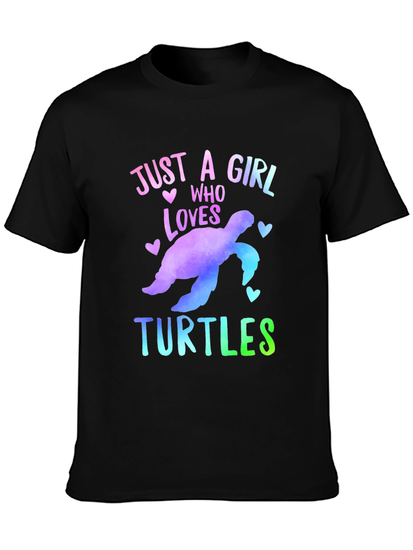 Just A Girl Who Loves Turtles T-Shirt
