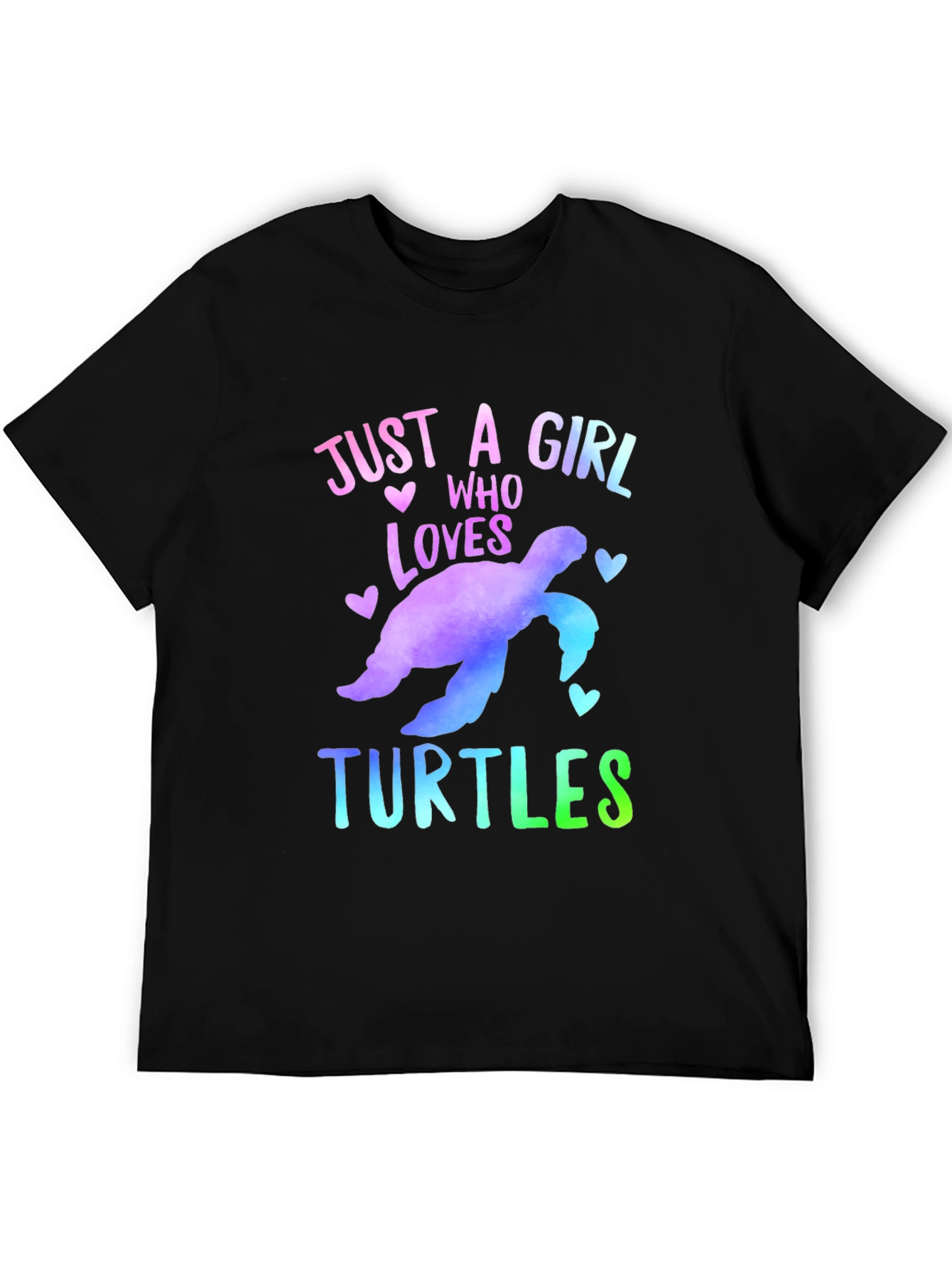 Just A Girl Who Loves Turtles T-Shirt