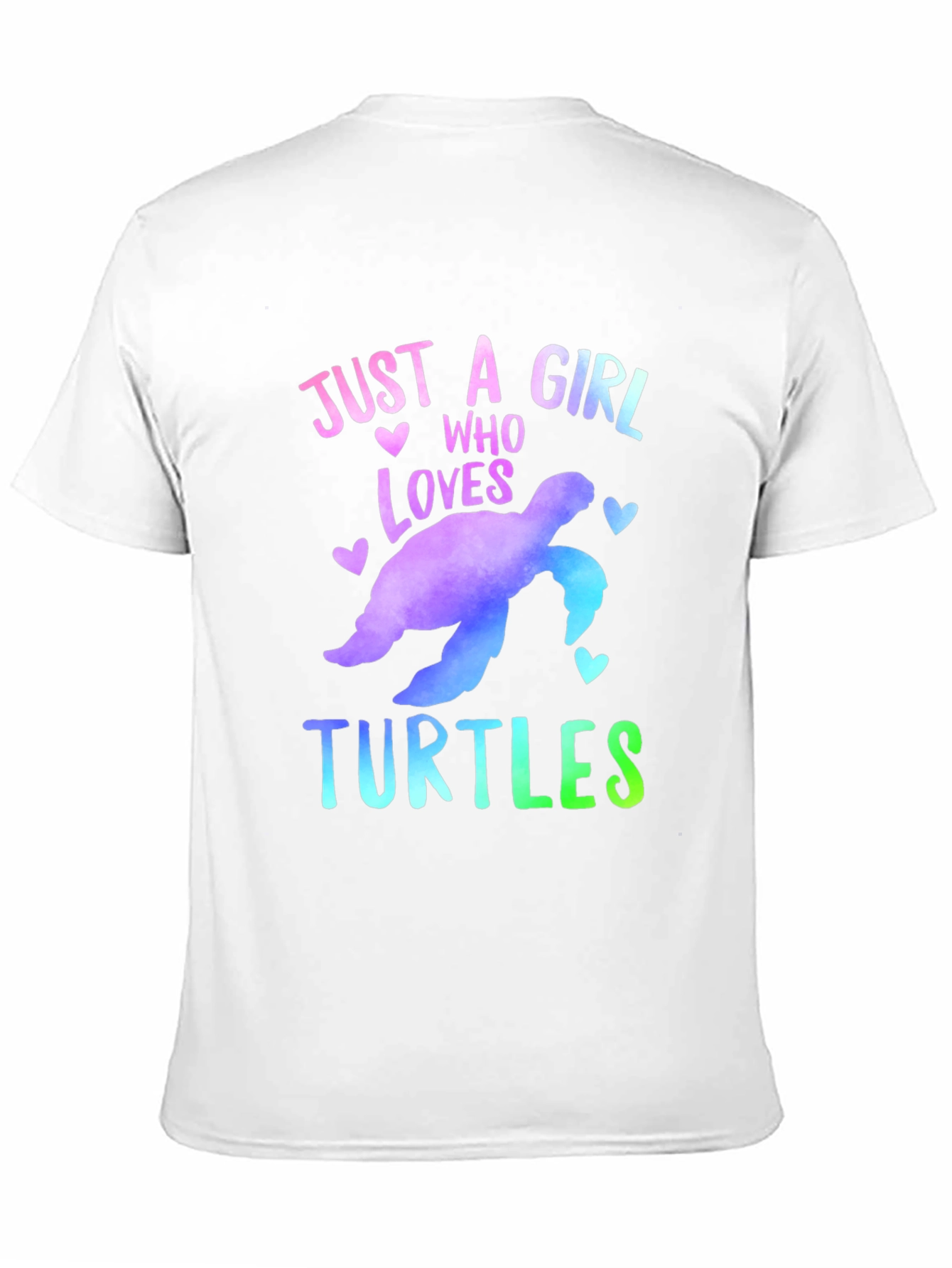 Just A Girl Who Loves Turtles T-Shirt