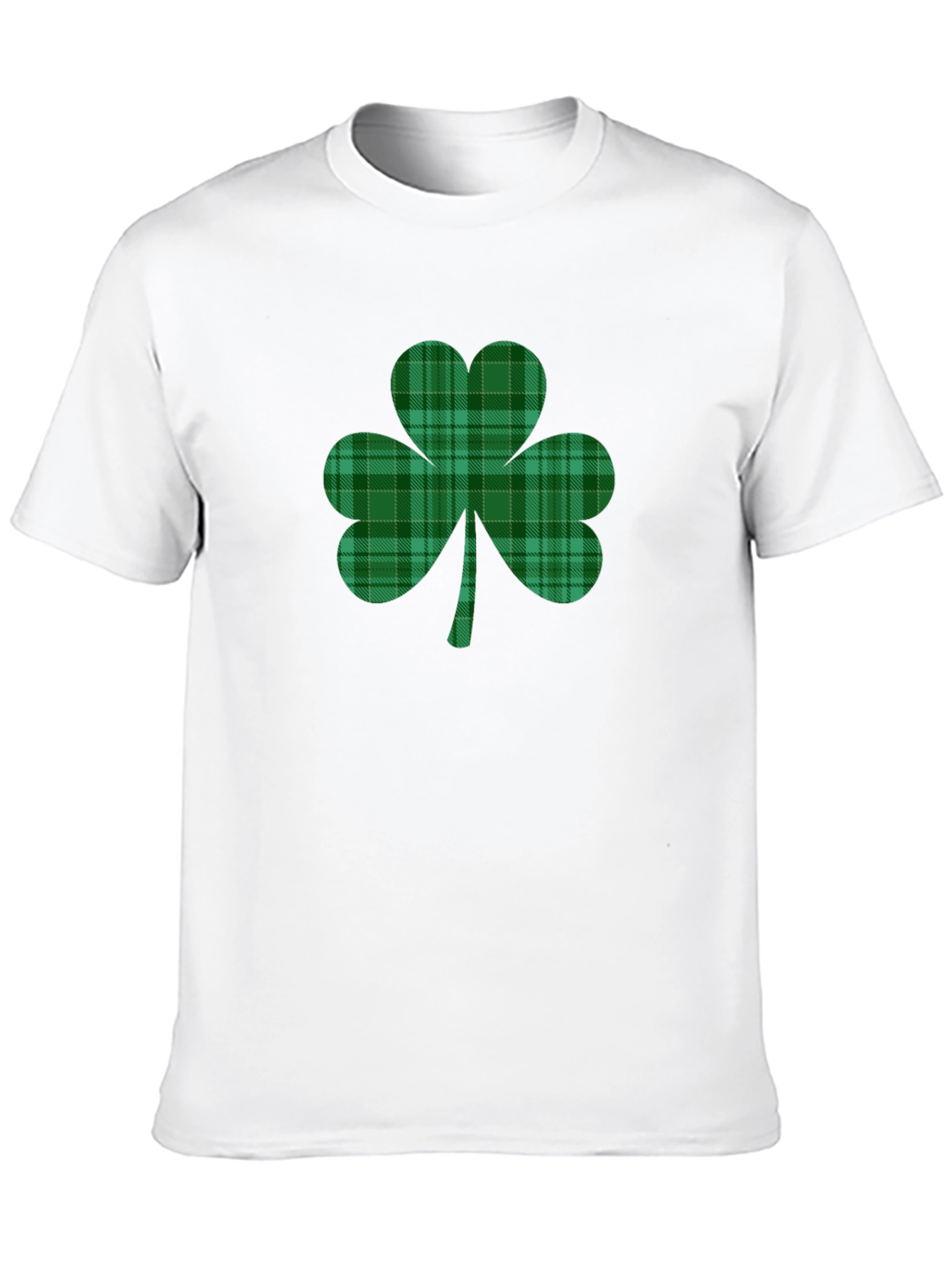 Plaid Shamrock T-Shirt