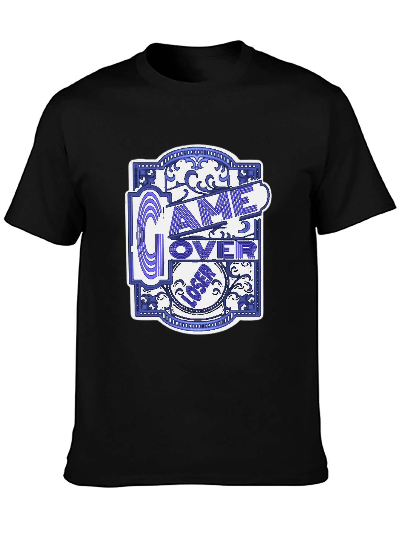 Game Over Loser Graphic T-Shirt - Classic Gamer Tee