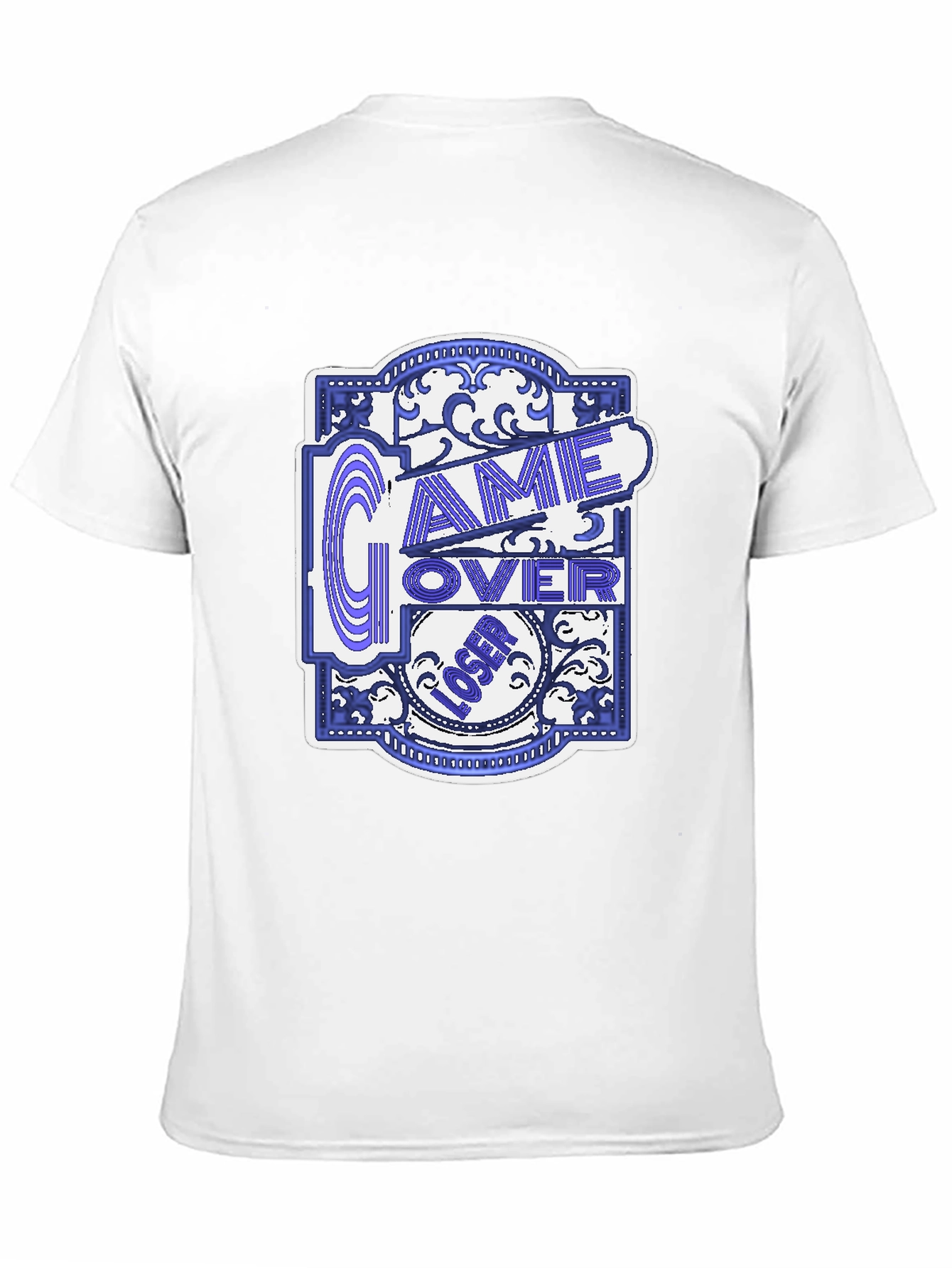 Game Over Loser Graphic T-Shirt - Classic Gamer Tee