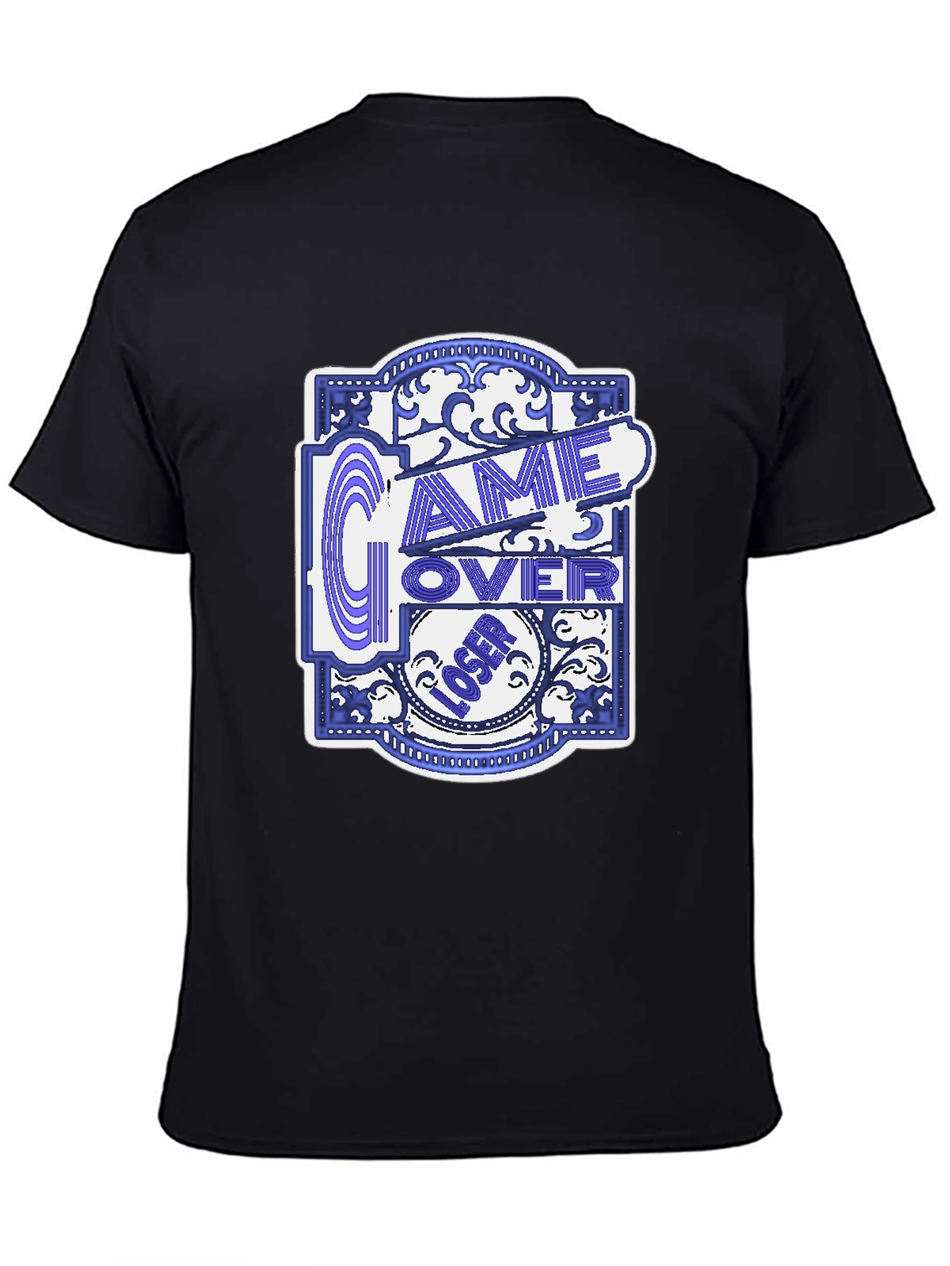 Game Over Loser Graphic T-Shirt - Classic Gamer Tee