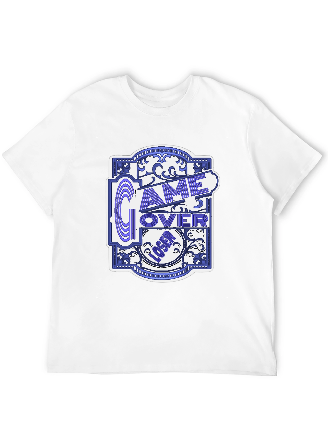 Game Over Loser Graphic T-Shirt - Classic Gamer Tee