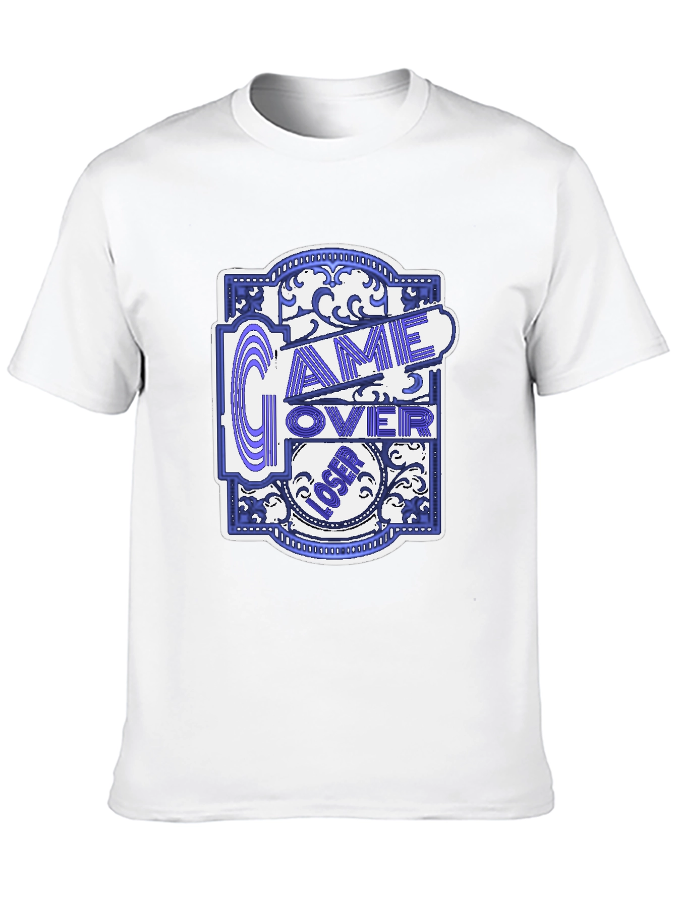 Game Over Loser Graphic T-Shirt - Classic Gamer Tee