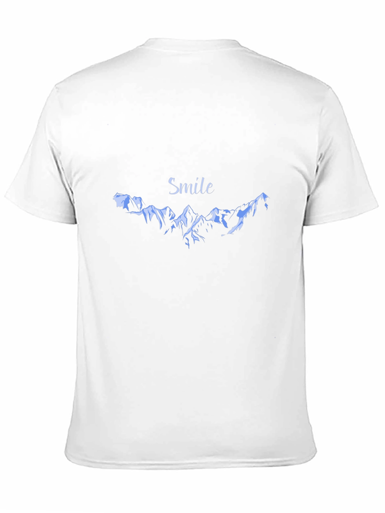 Smile Mountain Black T-Shirt