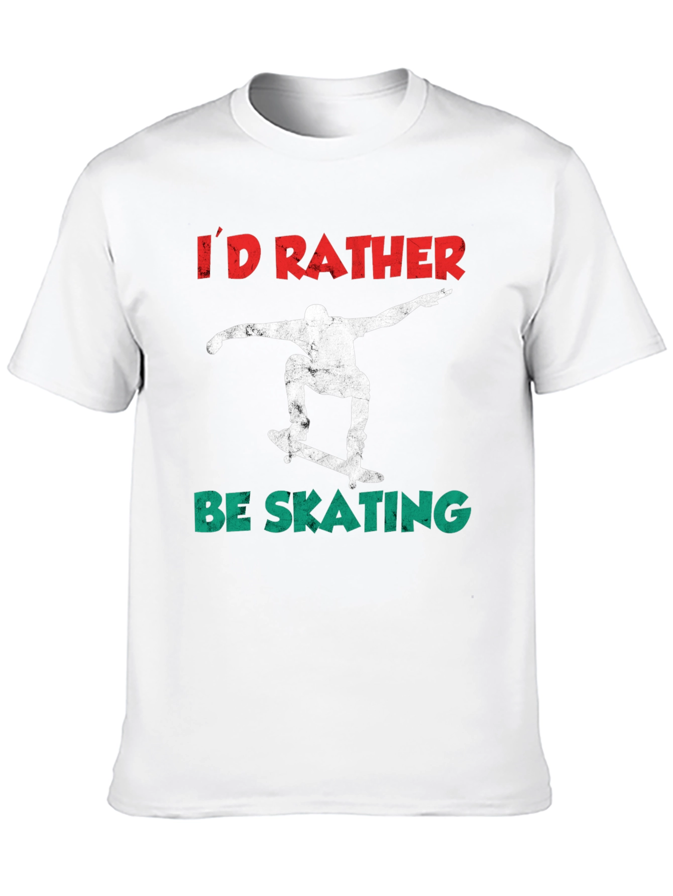 Id Rather Be Skating T-Shirt