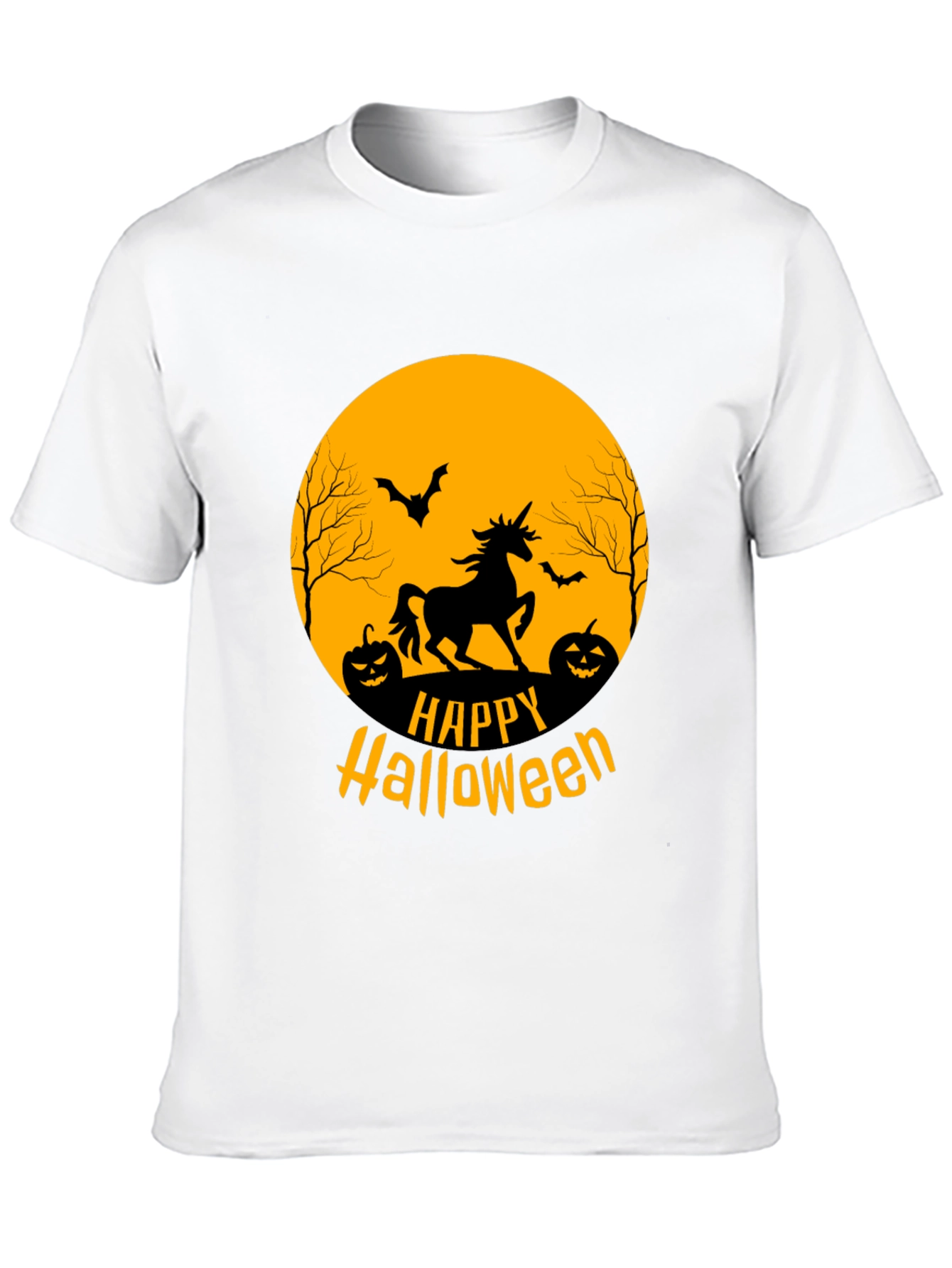 Happy Halloween Unicorn Graphic Tee
