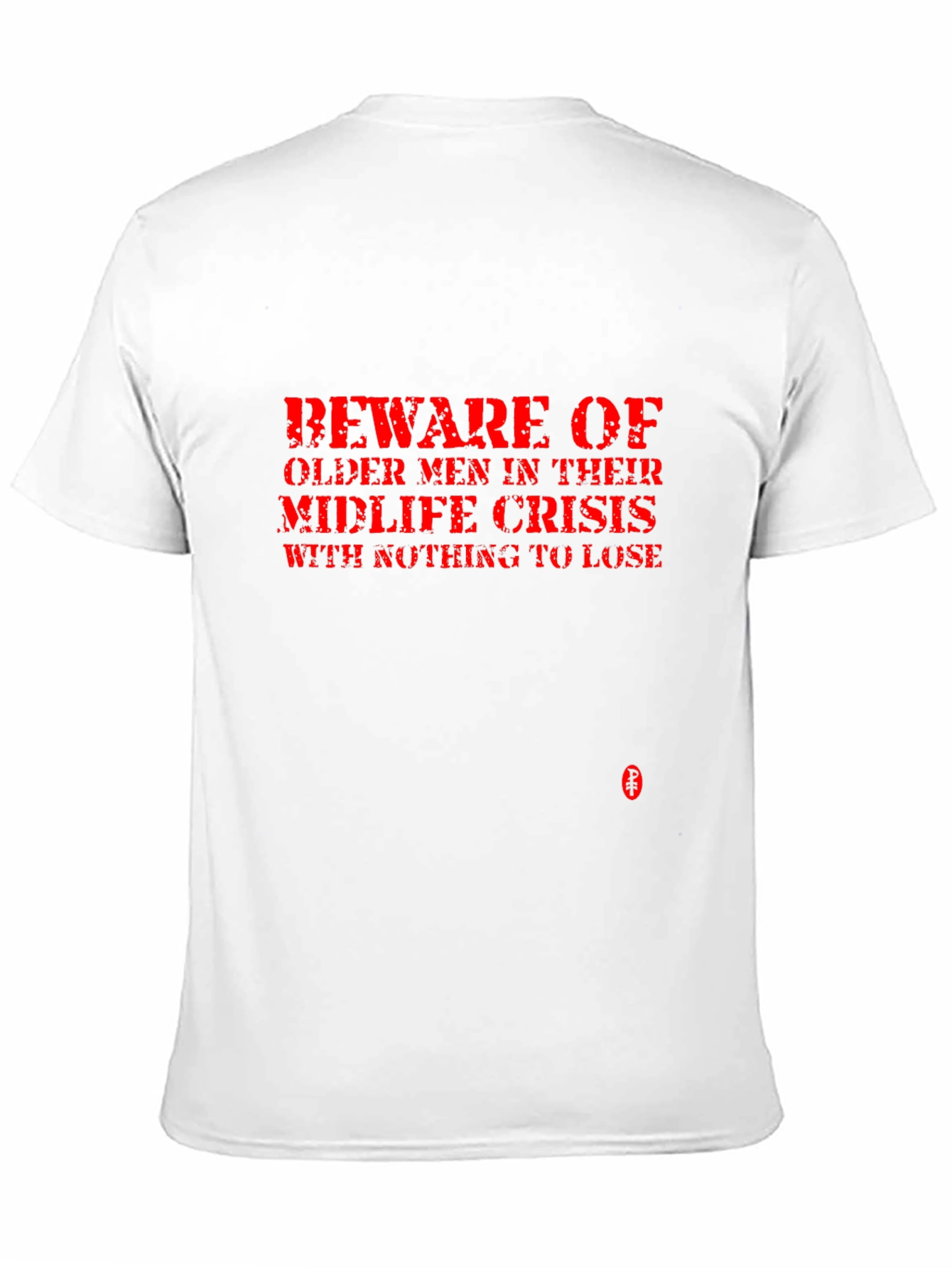 Beware Midlife Crisis Tee - Funny Graphic T-Shirt