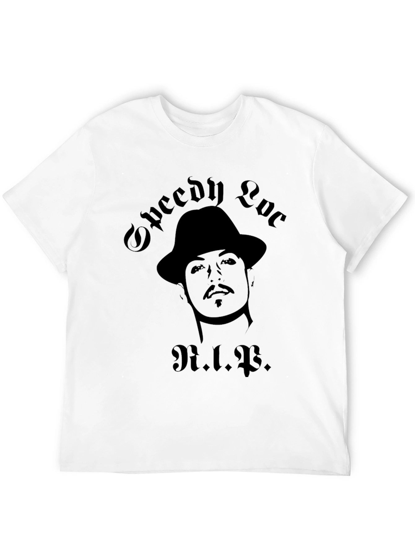 Speedy Loc R.I.P. Black T-Shirt