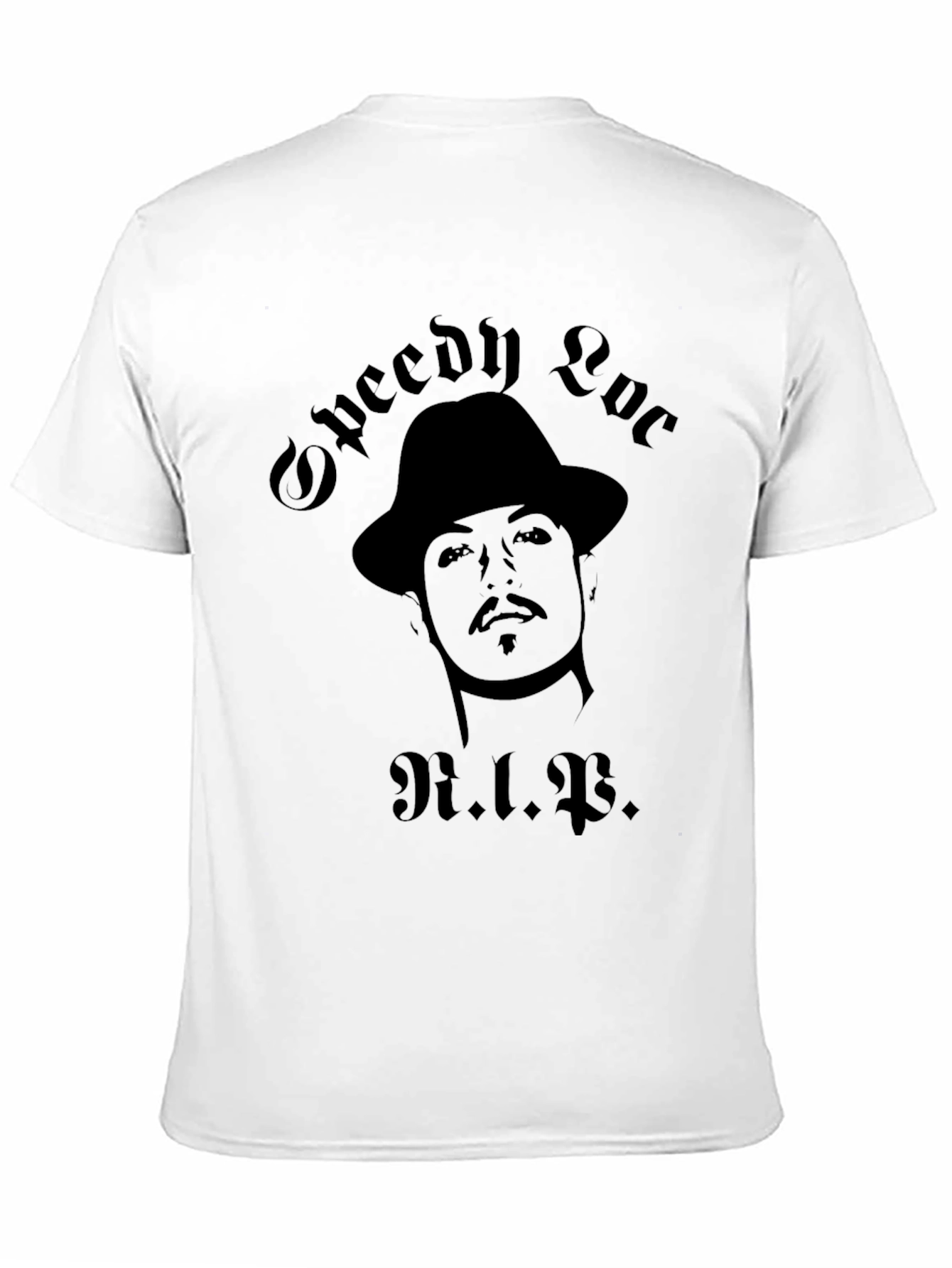 Speedy Loc R.I.P. Black T-Shirt
