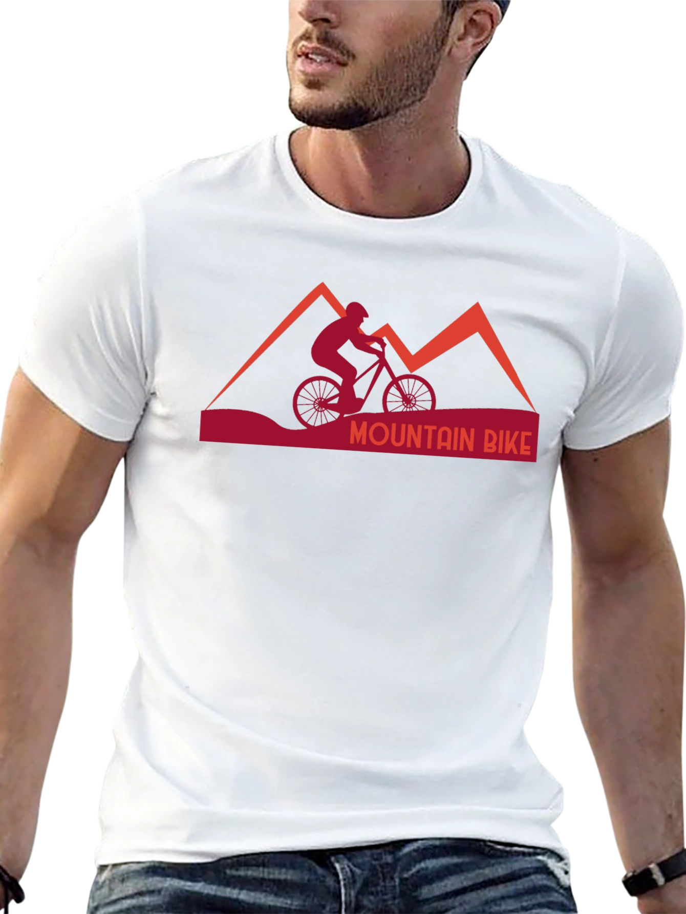 Mountain Bike Graphic Tee - Adventure Ready T-Shirt