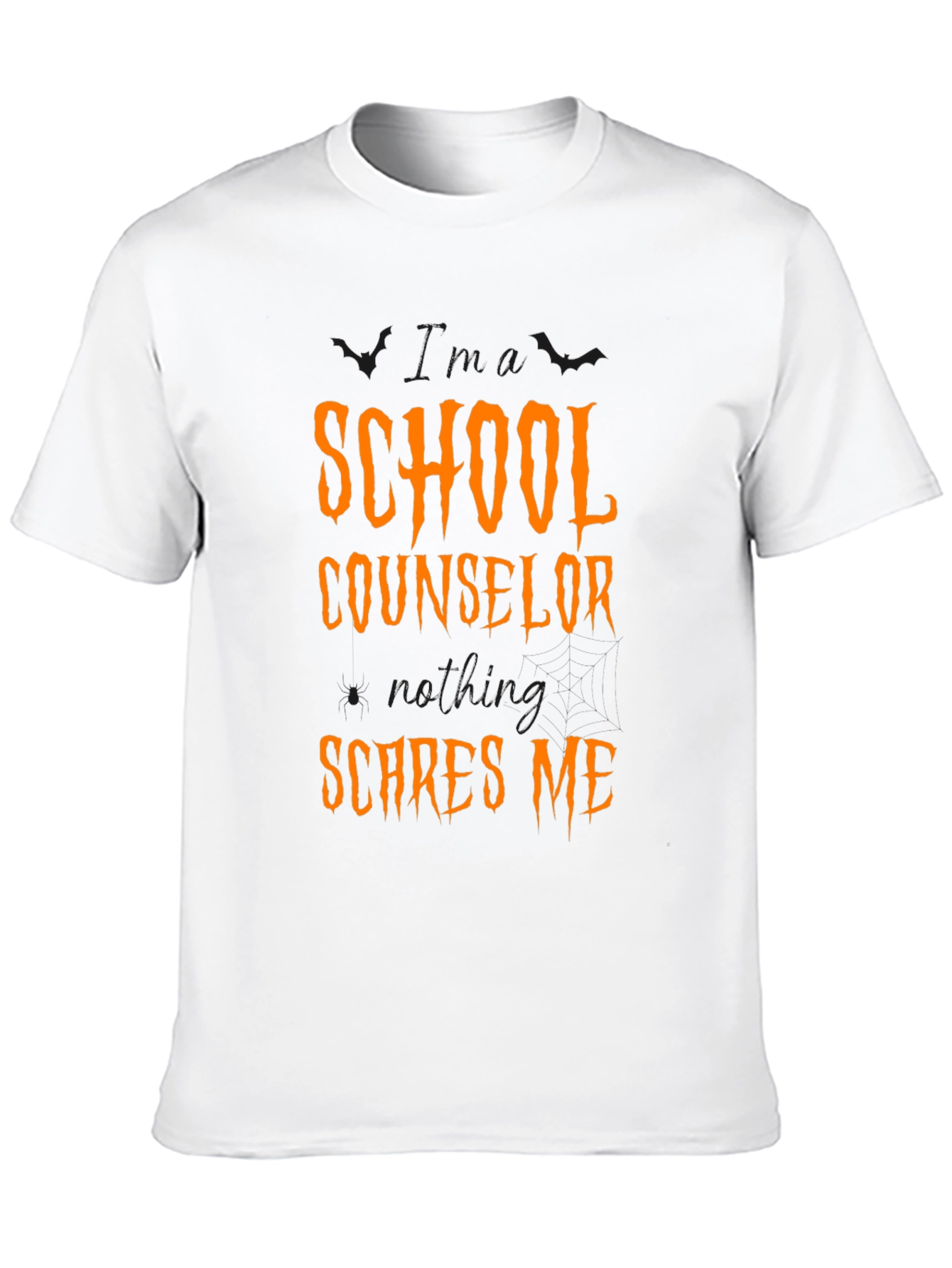 School Counselor Scares Me Halloween T-Shirt