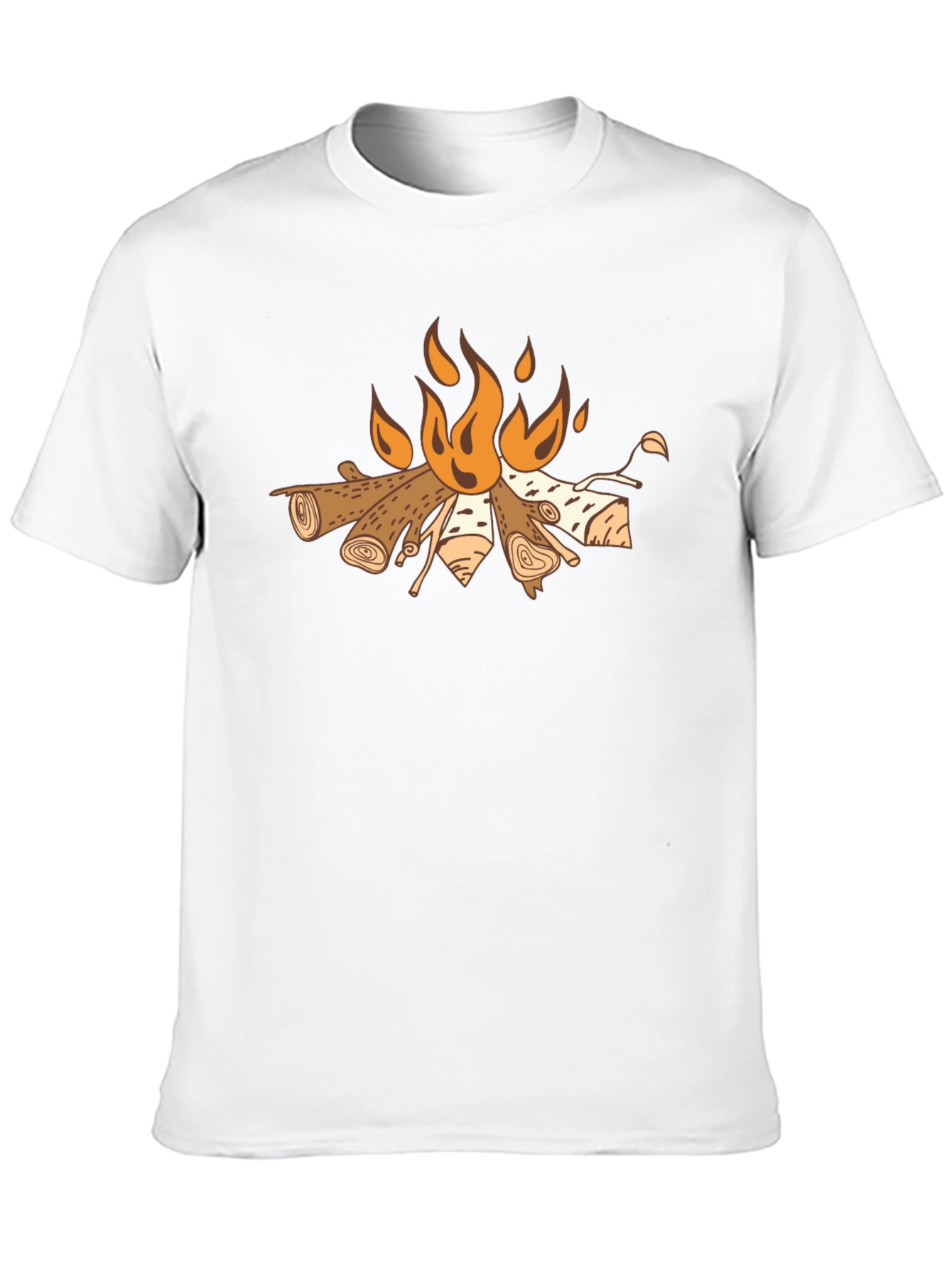 Campfire Graphic Tee - Cozy Outdoor Style
