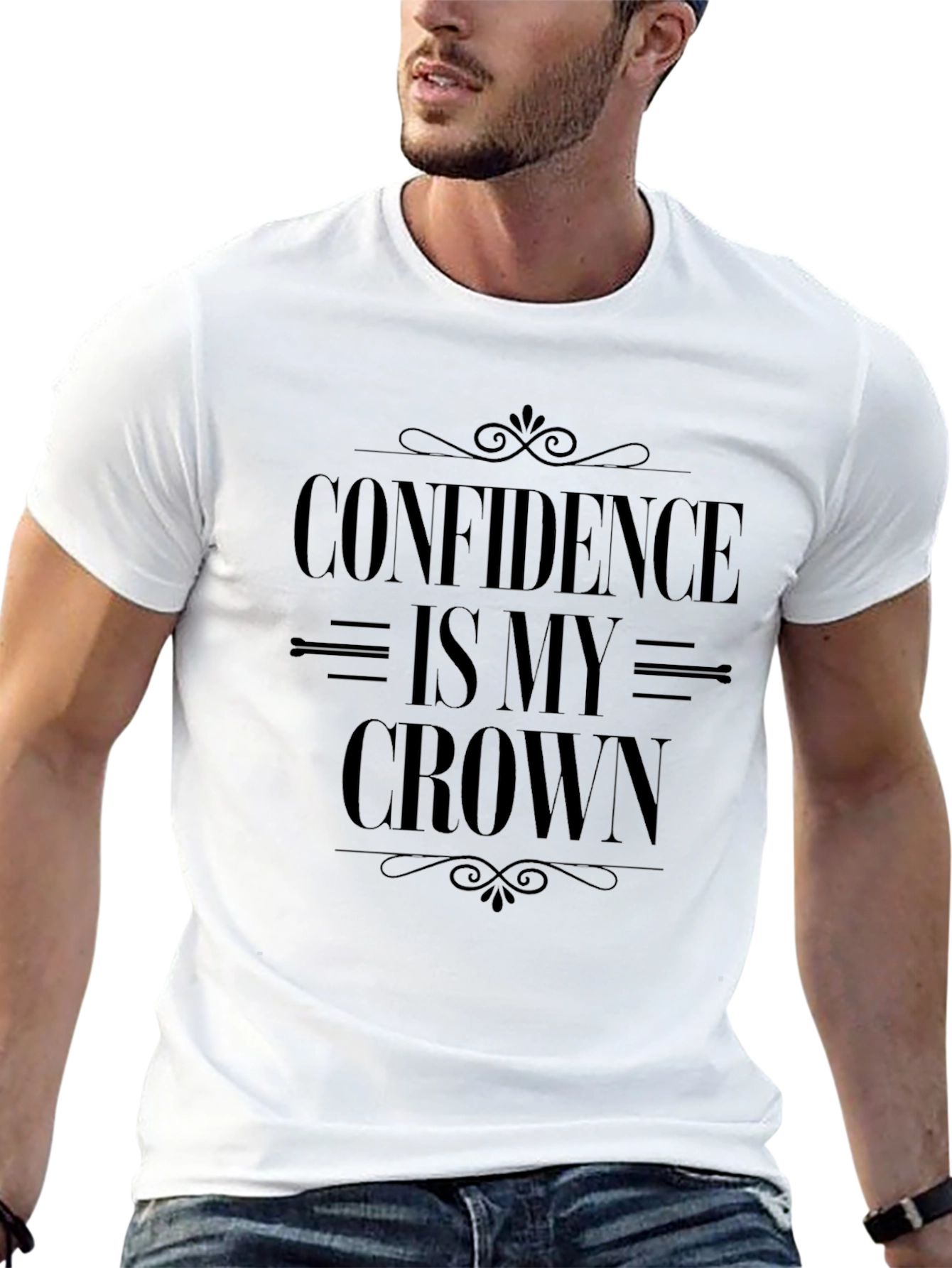 Confidence Is My Crown Graphic T-Shirt