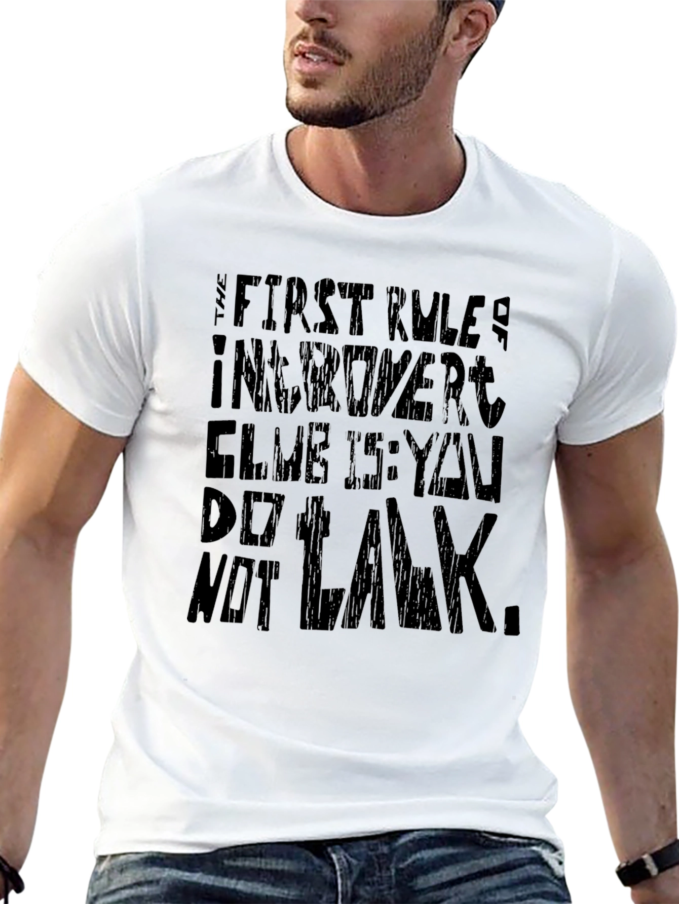 Introvert Club Graphic T-Shirt