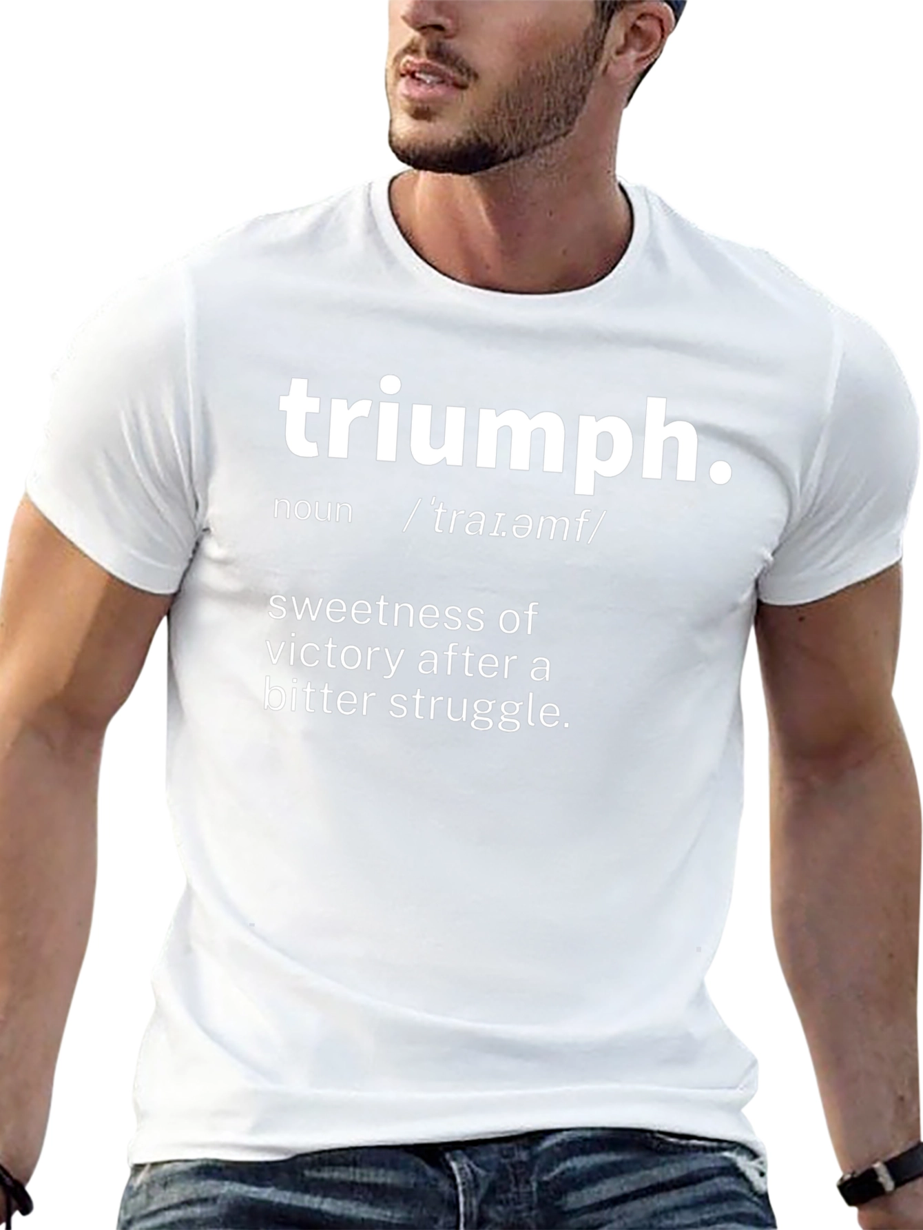 Triumph Definition T-Shirt - Victory After Struggle