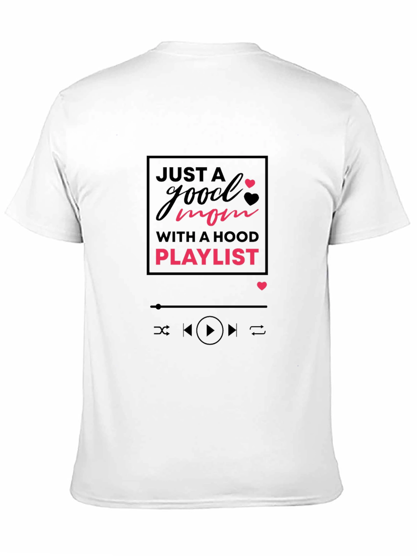 Good Mom Hood Playlist Graphic Tee
