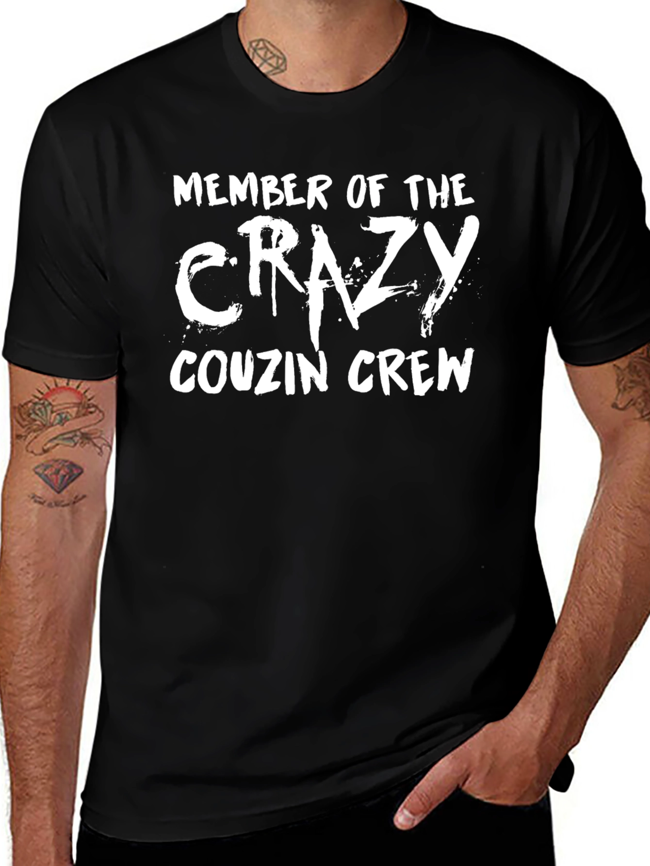 Crazy Cousin Crew T-Shirt - Funny Family Tee