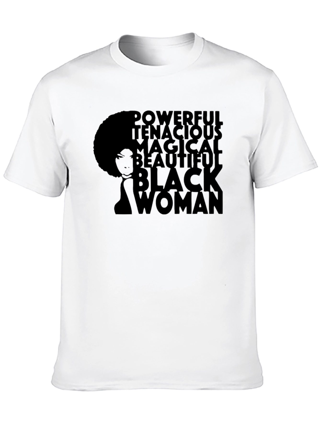 Powerful Black Woman Graphic Tee