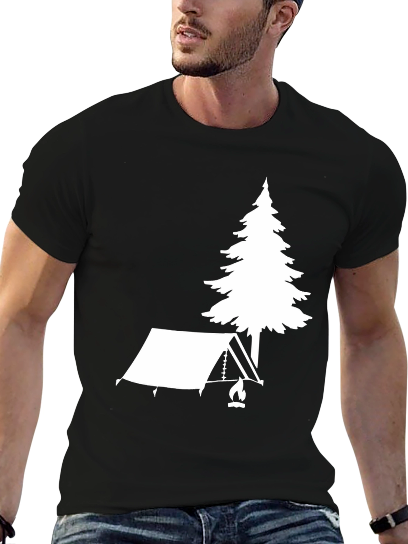Camping Graphic Tee - Adventure Awaits