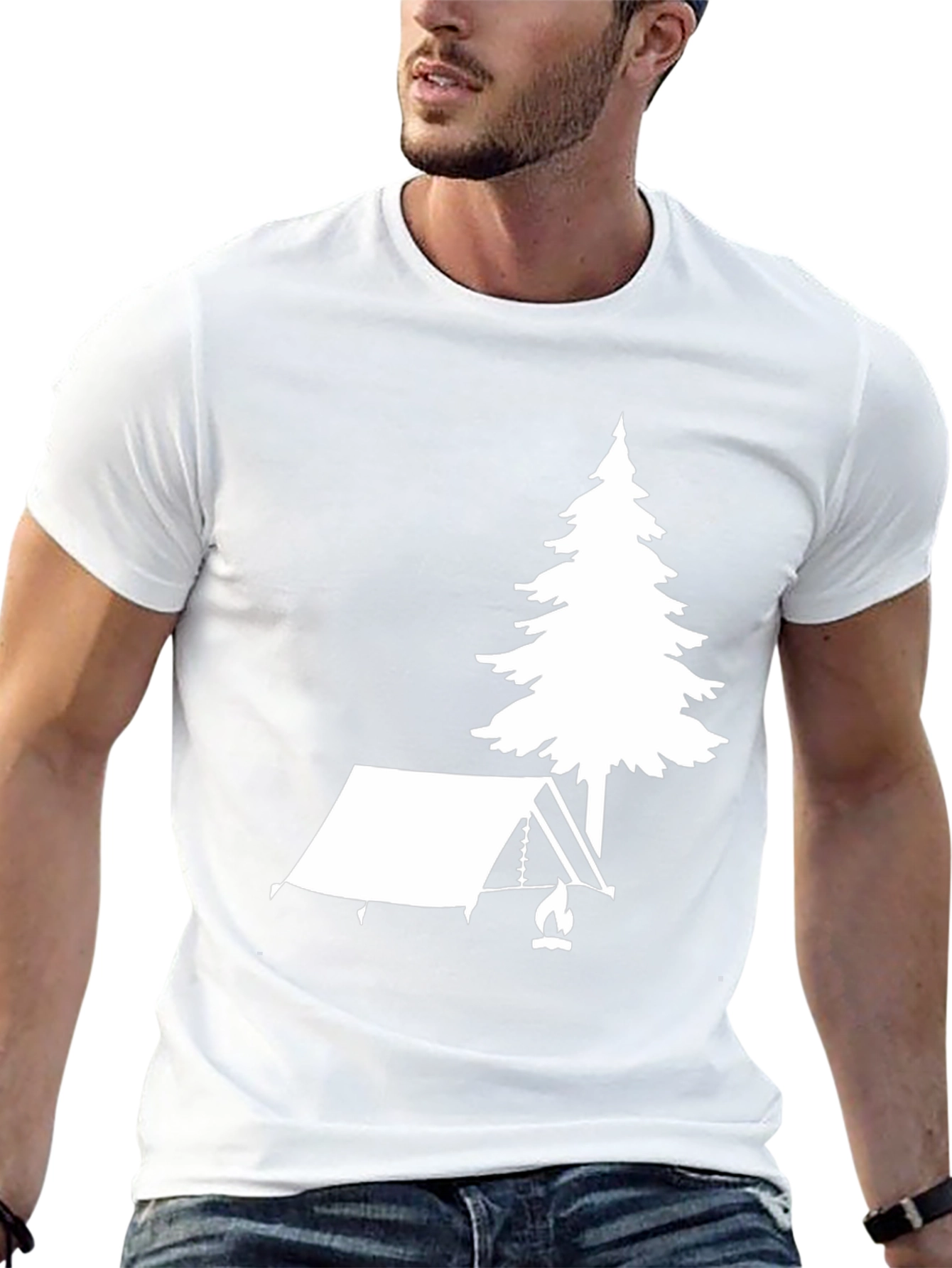 Camping Graphic Tee - Adventure Awaits