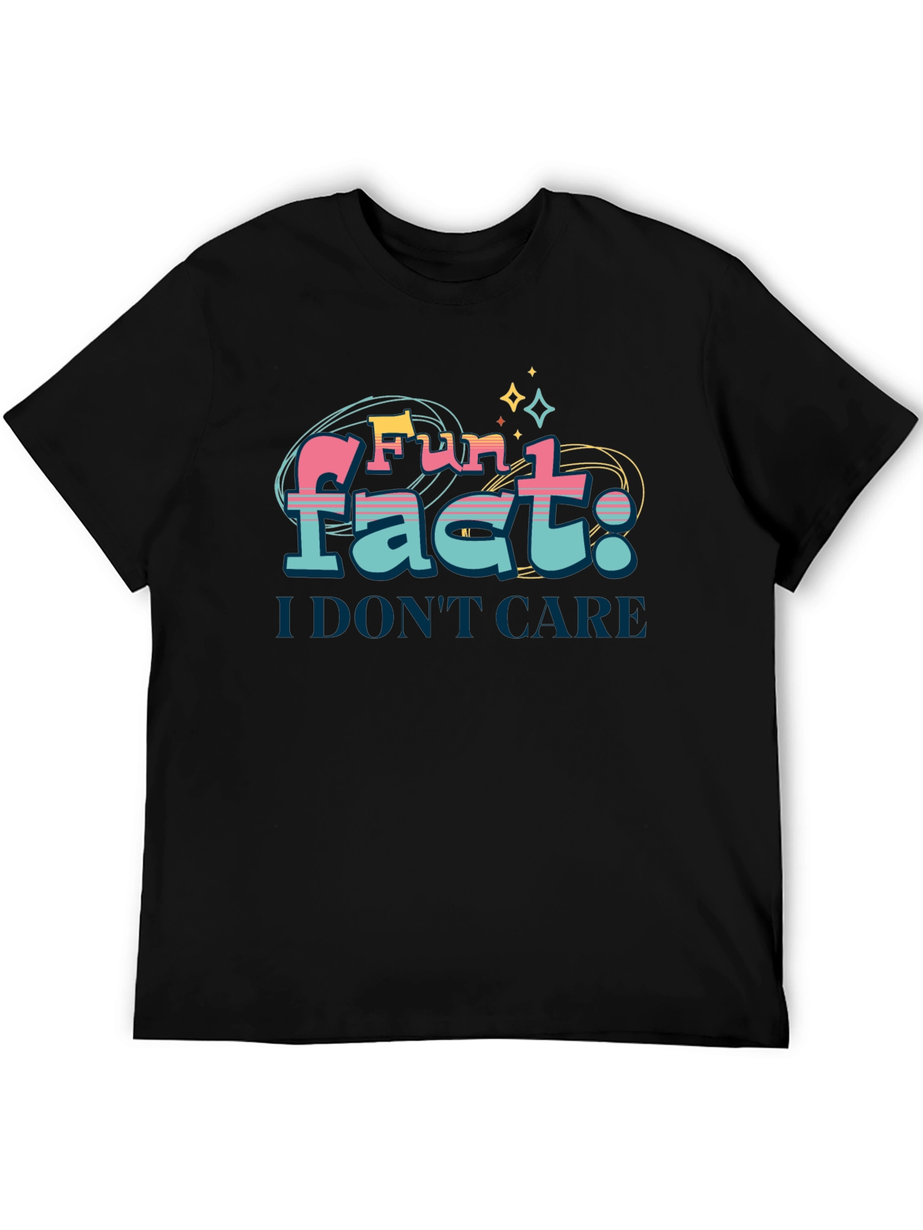 Fun Fact: I Dont Care T-Shirt - Novelty Tee