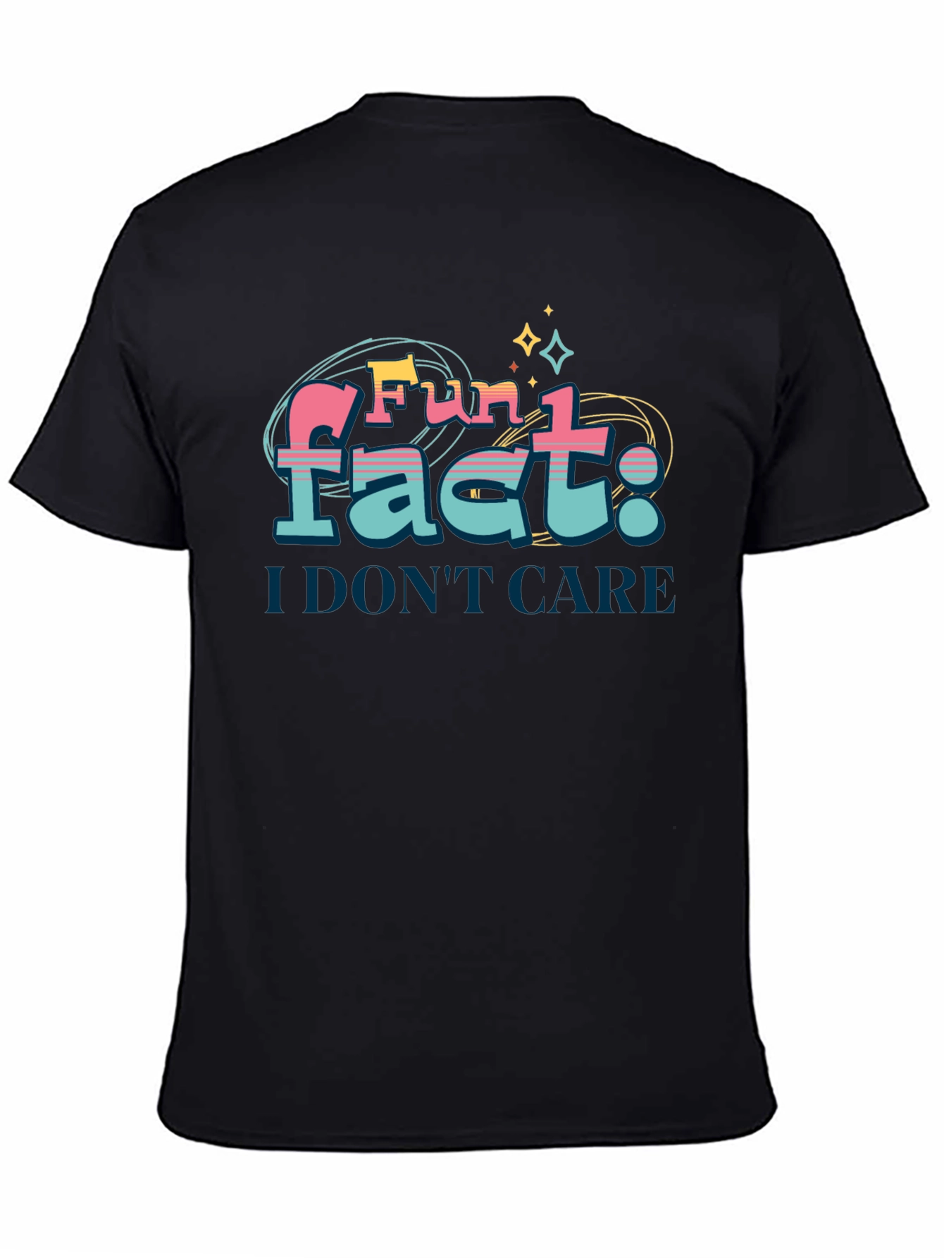Fun Fact: I Dont Care T-Shirt - Novelty Tee