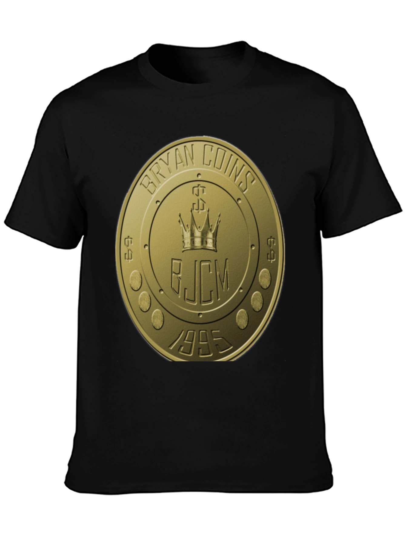 Bryan Coins Black T-Shirt