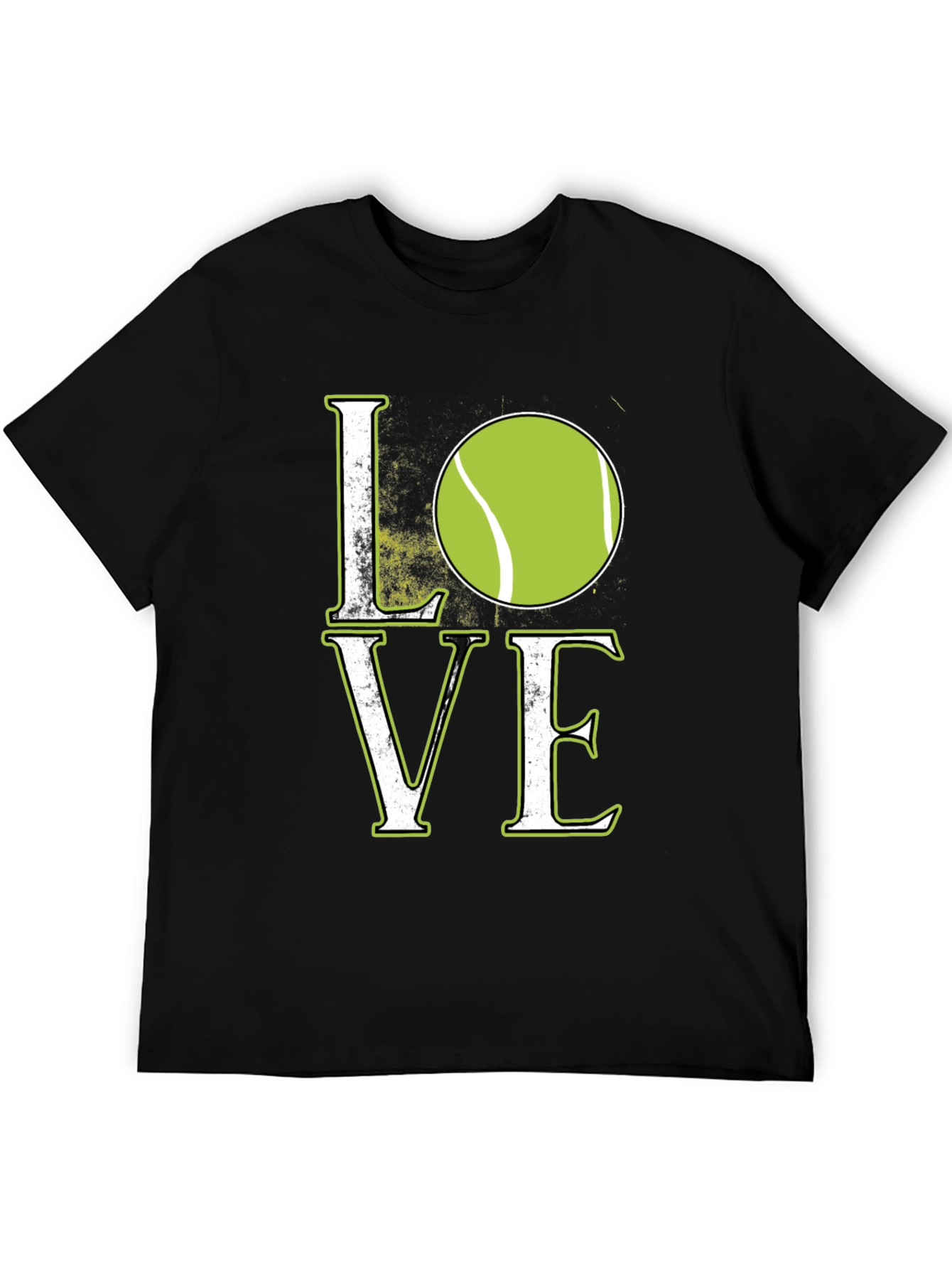 LOVE Tennis Graphic T-Shirt - Sporty Casual Tee
