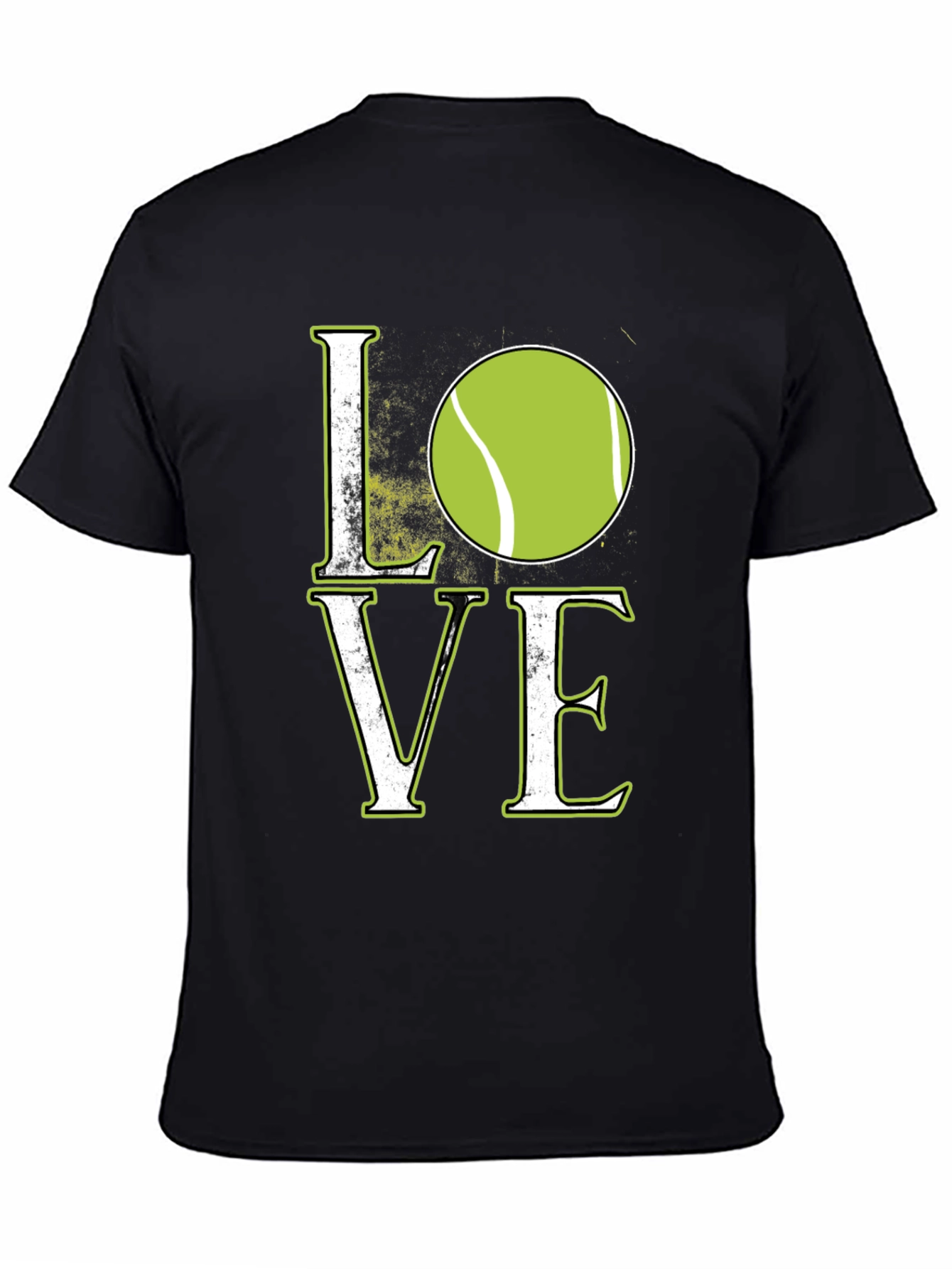 LOVE Tennis Graphic T-Shirt - Sporty Casual Tee