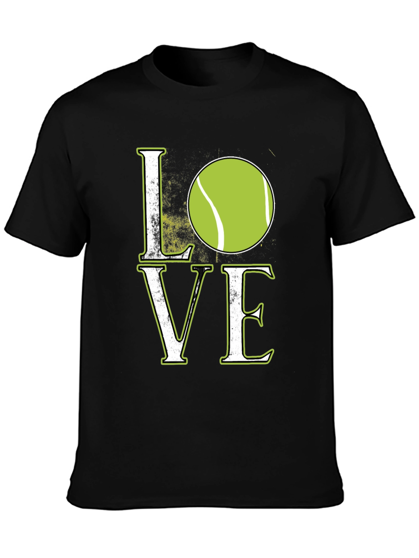 LOVE Tennis Graphic T-Shirt - Sporty Casual Tee