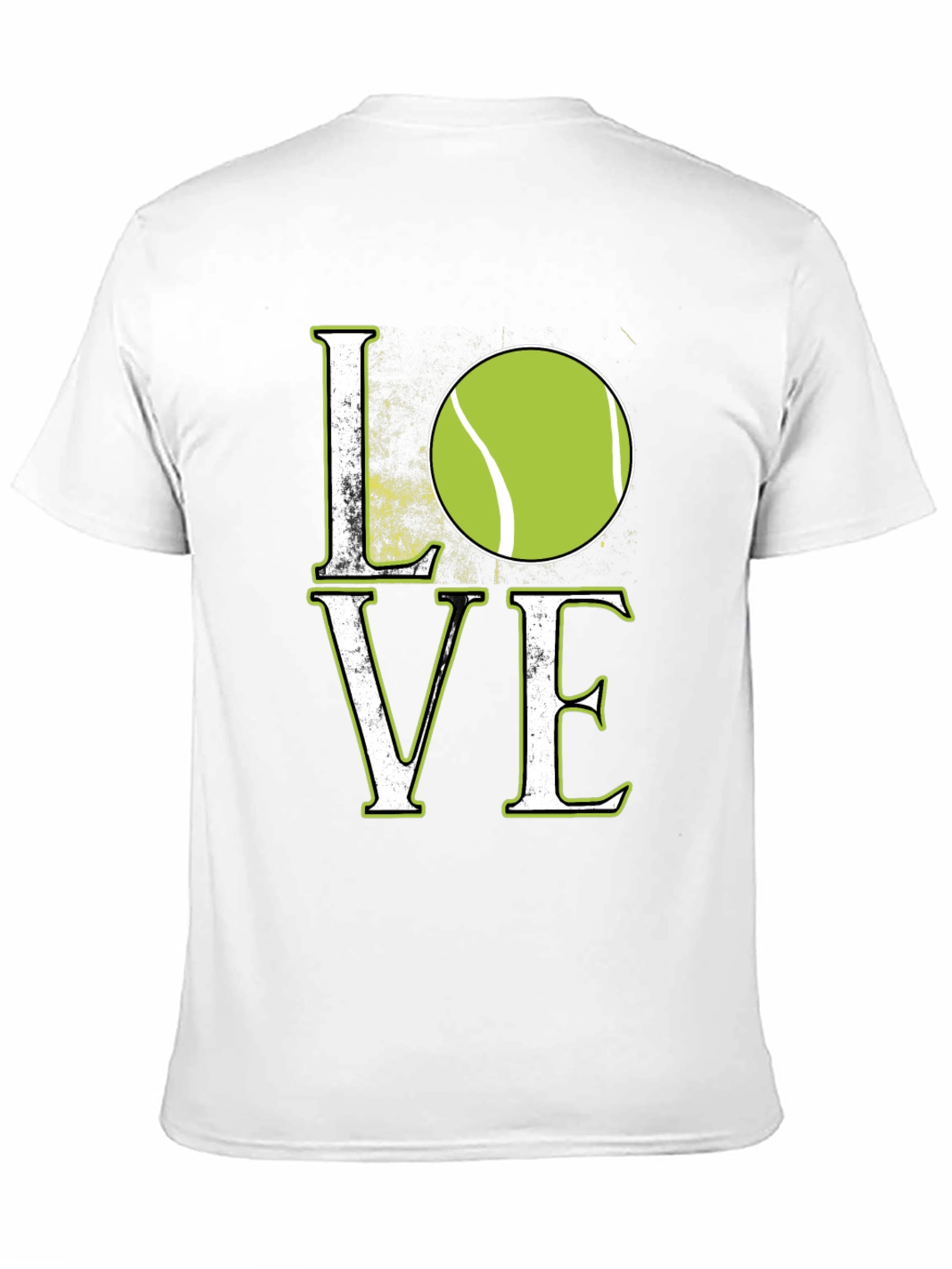 LOVE Tennis Graphic T-Shirt - Sporty Casual Tee