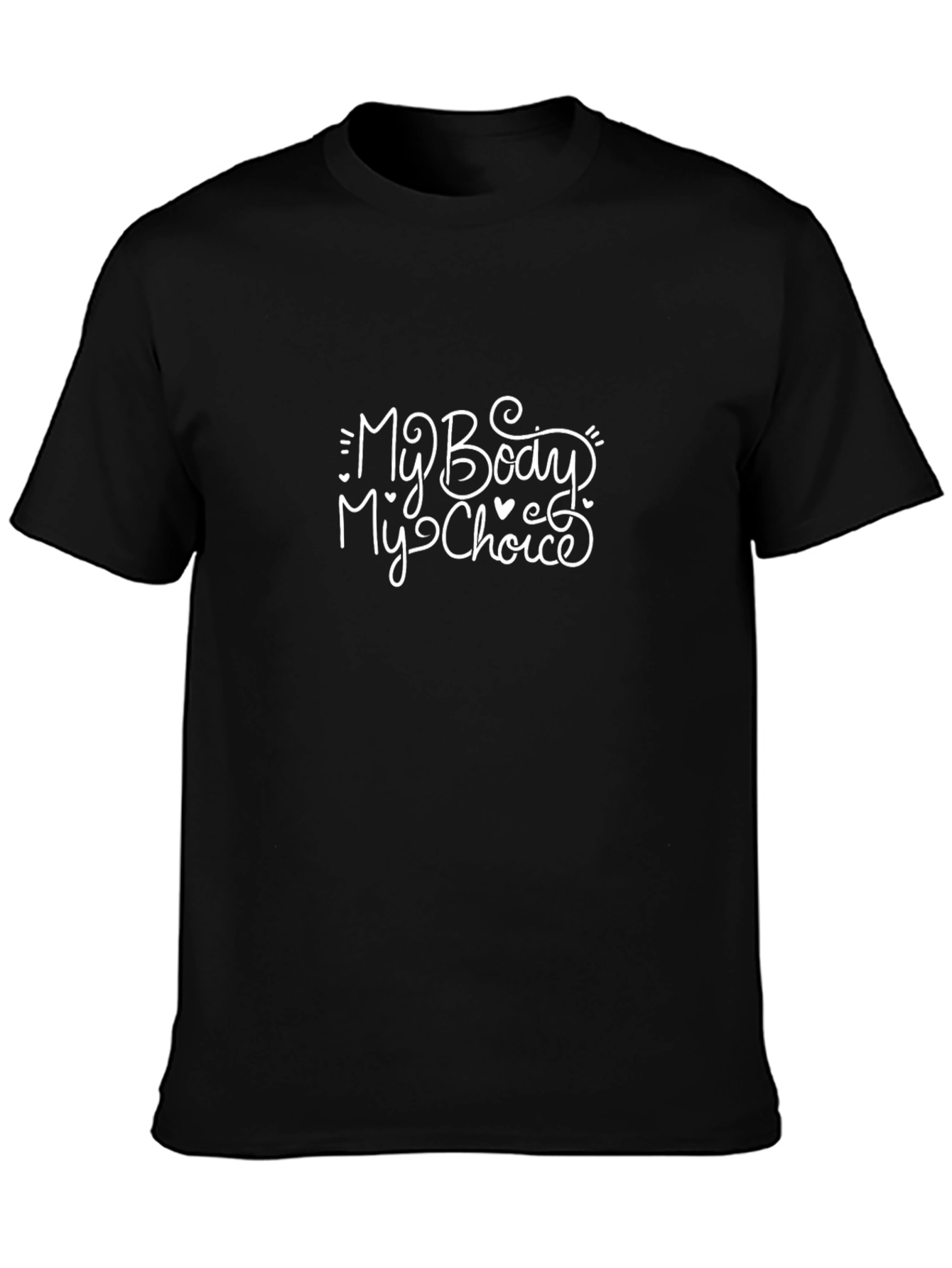 My Body My Choice Graphic Tee - Black