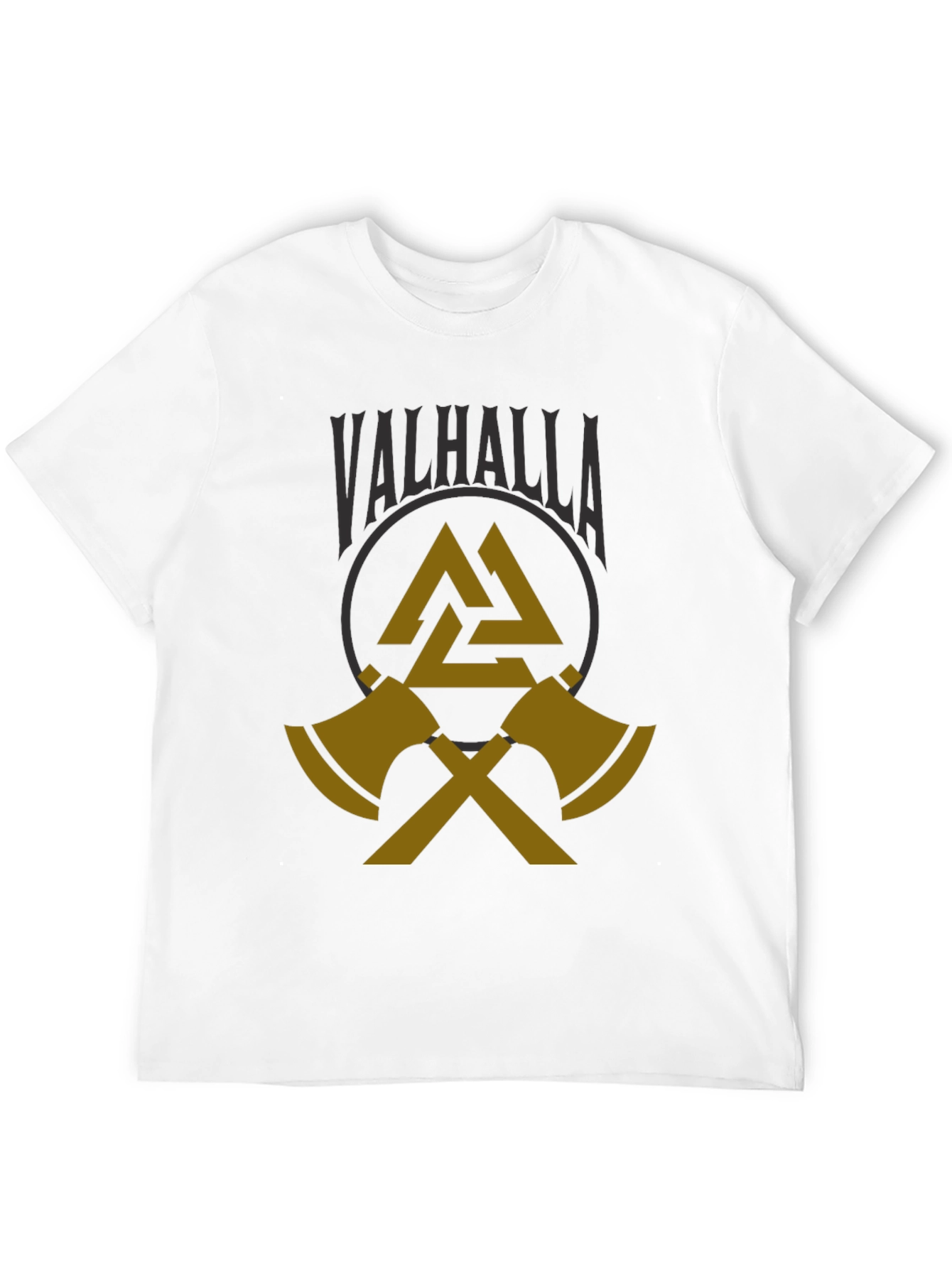 Valhalla Viking Axe T-Shirt - Black