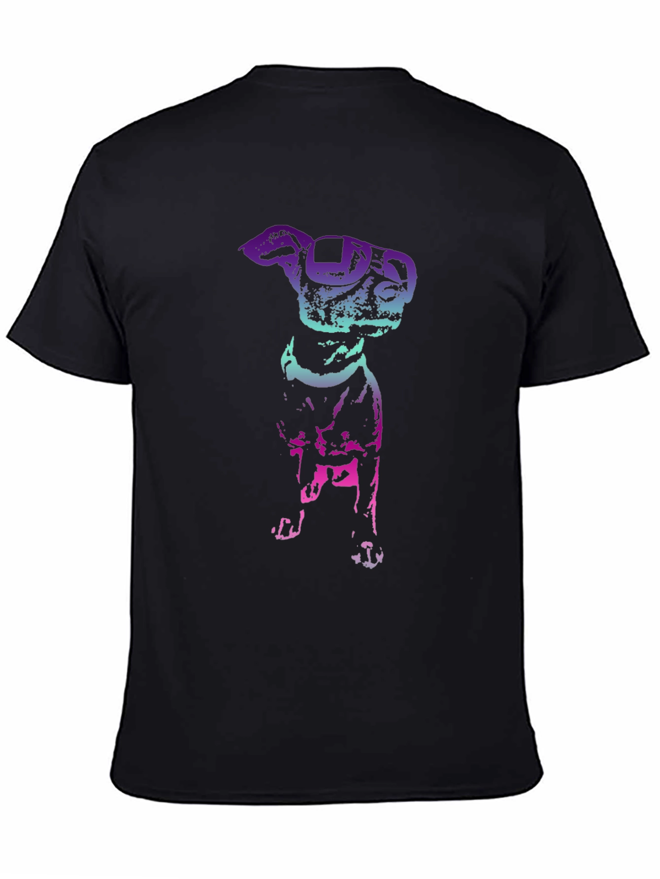 Dog with Glasses Graphic T-Shirt