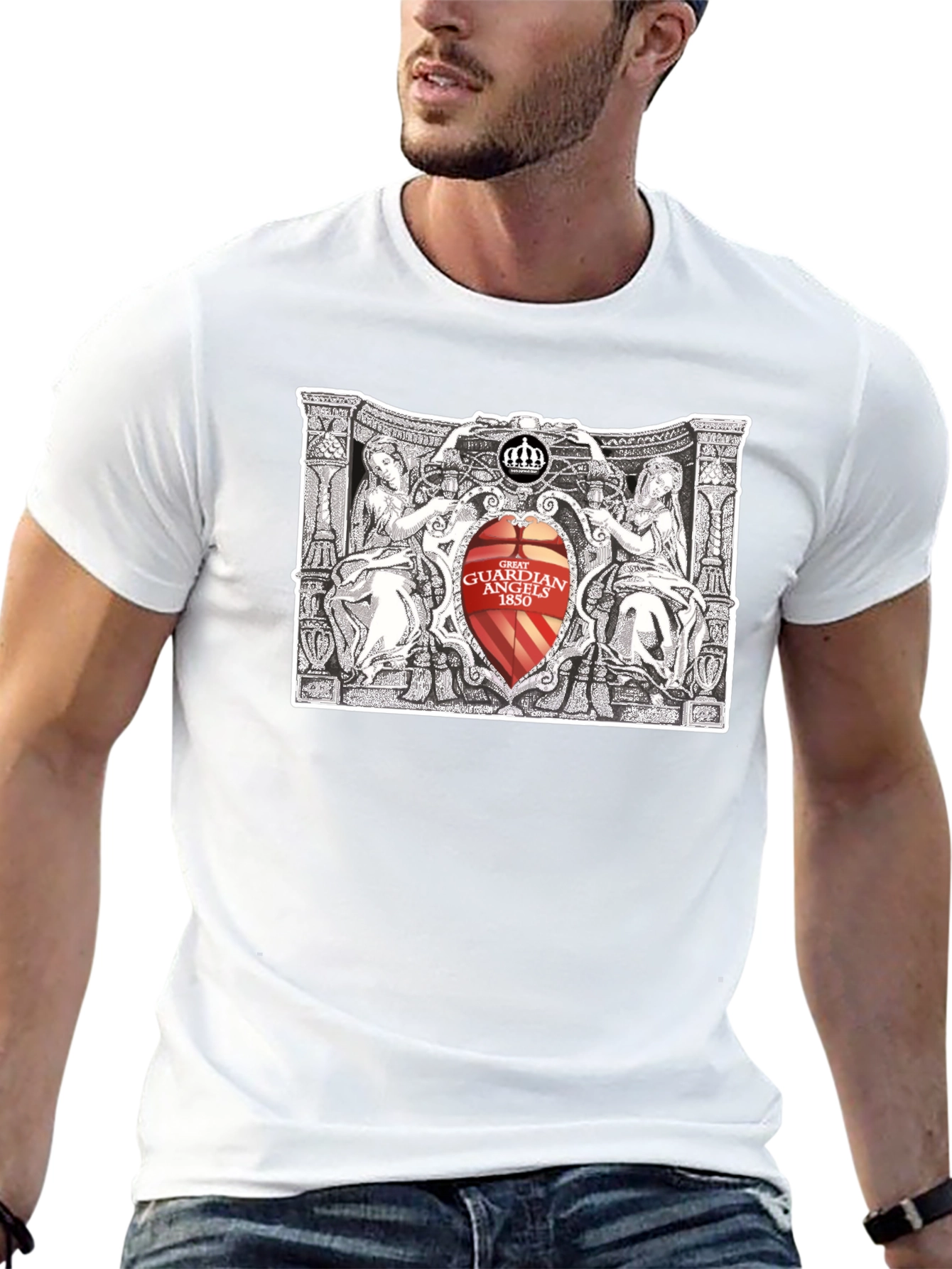 Guardian Angels T-Shirt - Black Tee