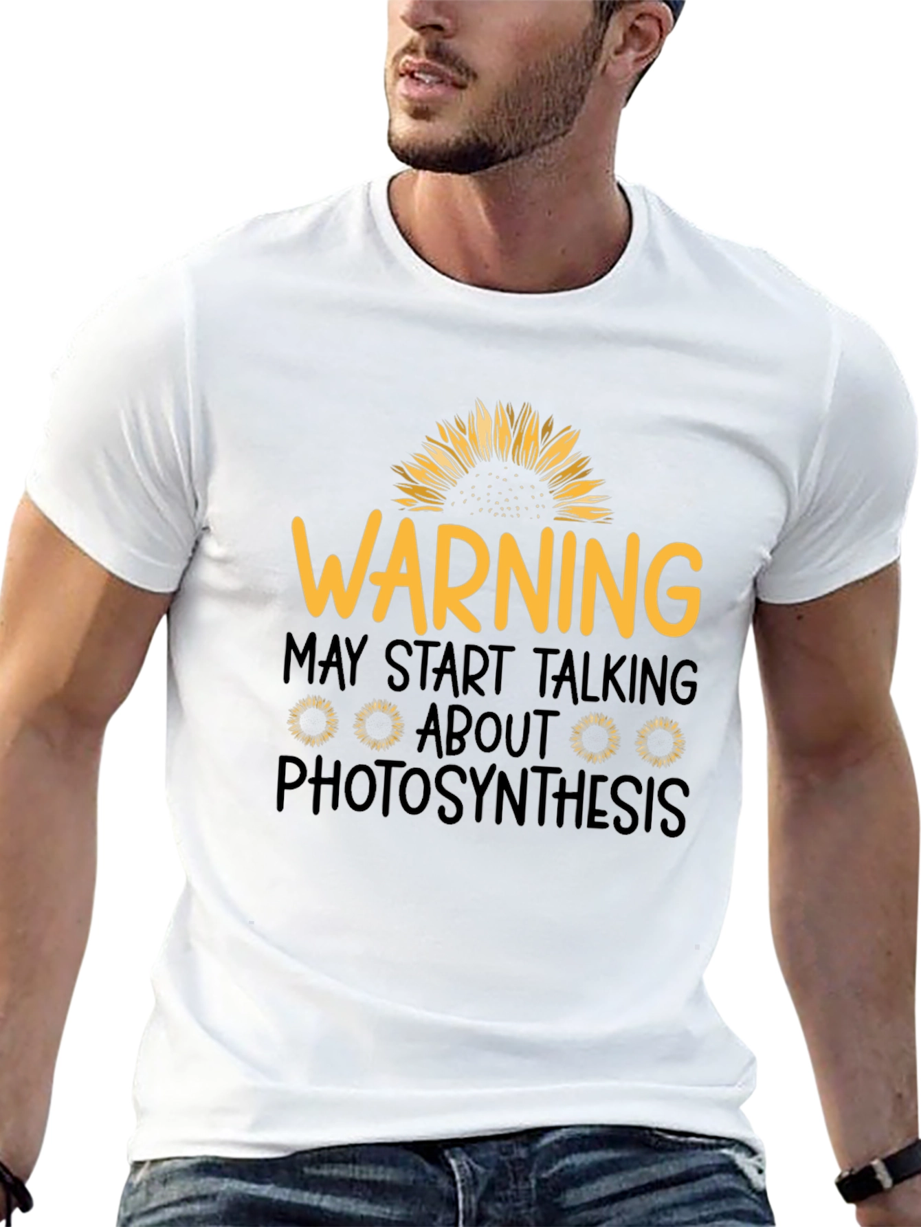 Warning Photosynthesis Graphic T-Shirt