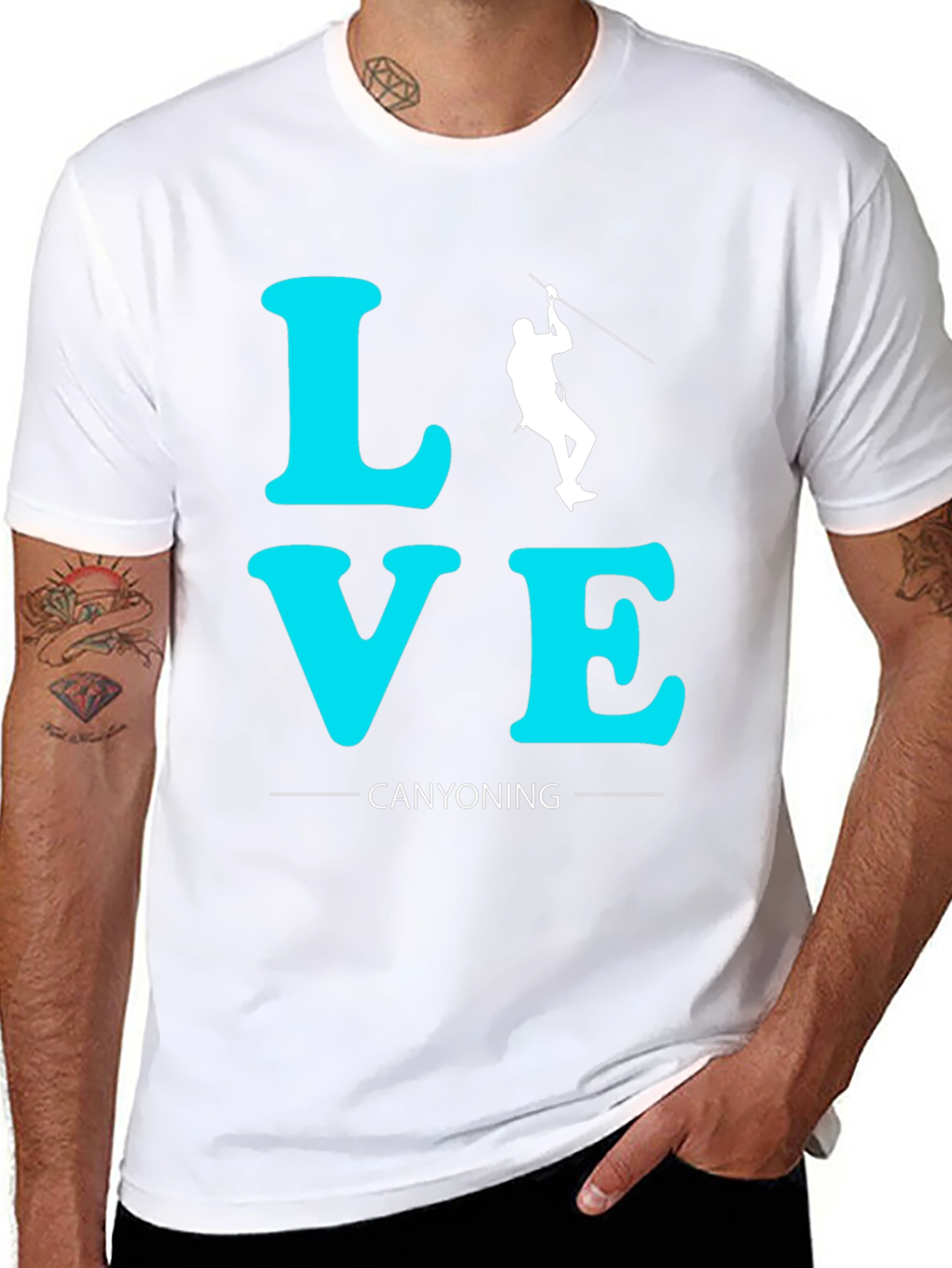 Love Canyoning T-Shirt - Adventure Seeker Tee