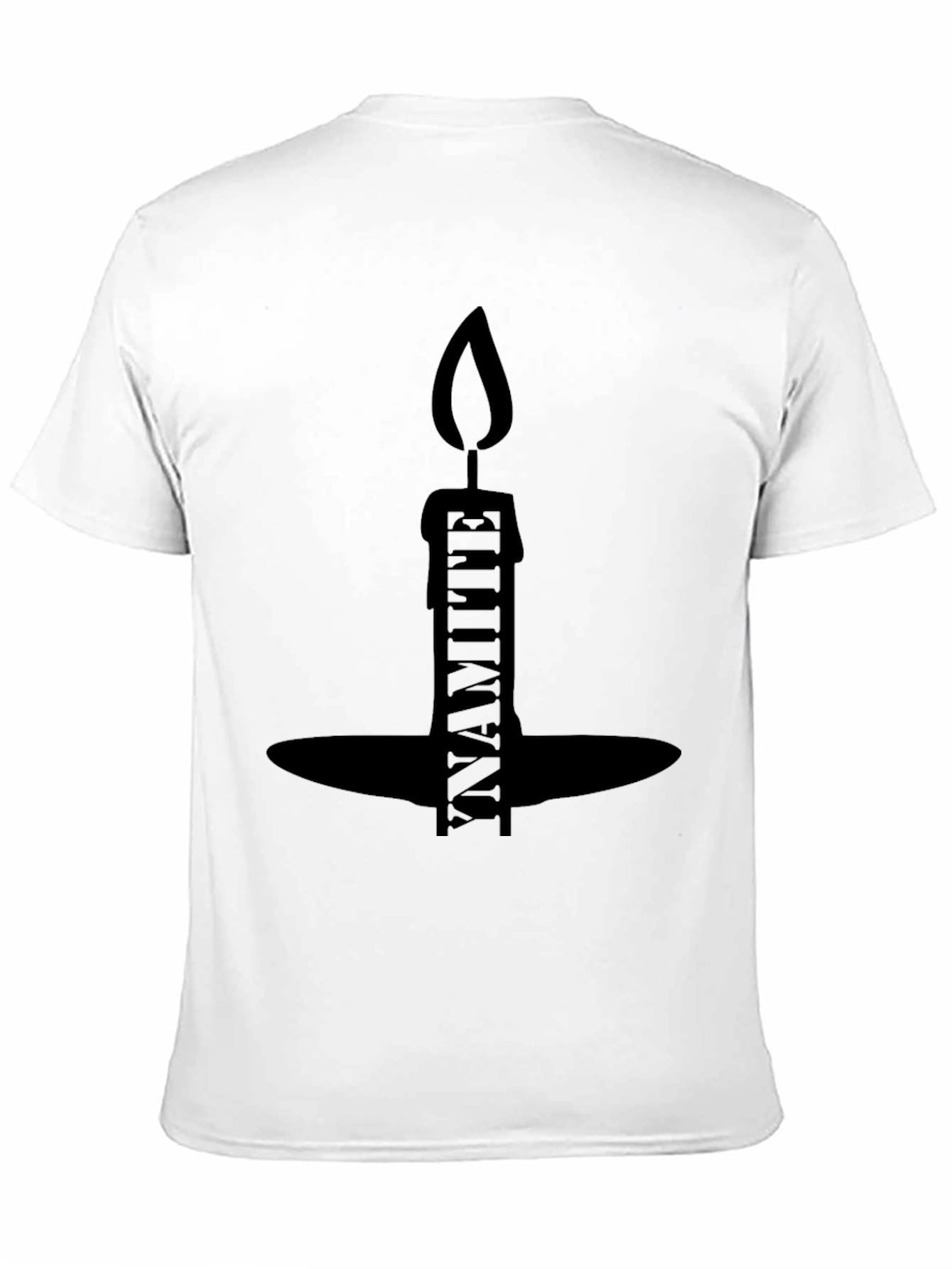 Dynamite Candle Graphic Black T-Shirt