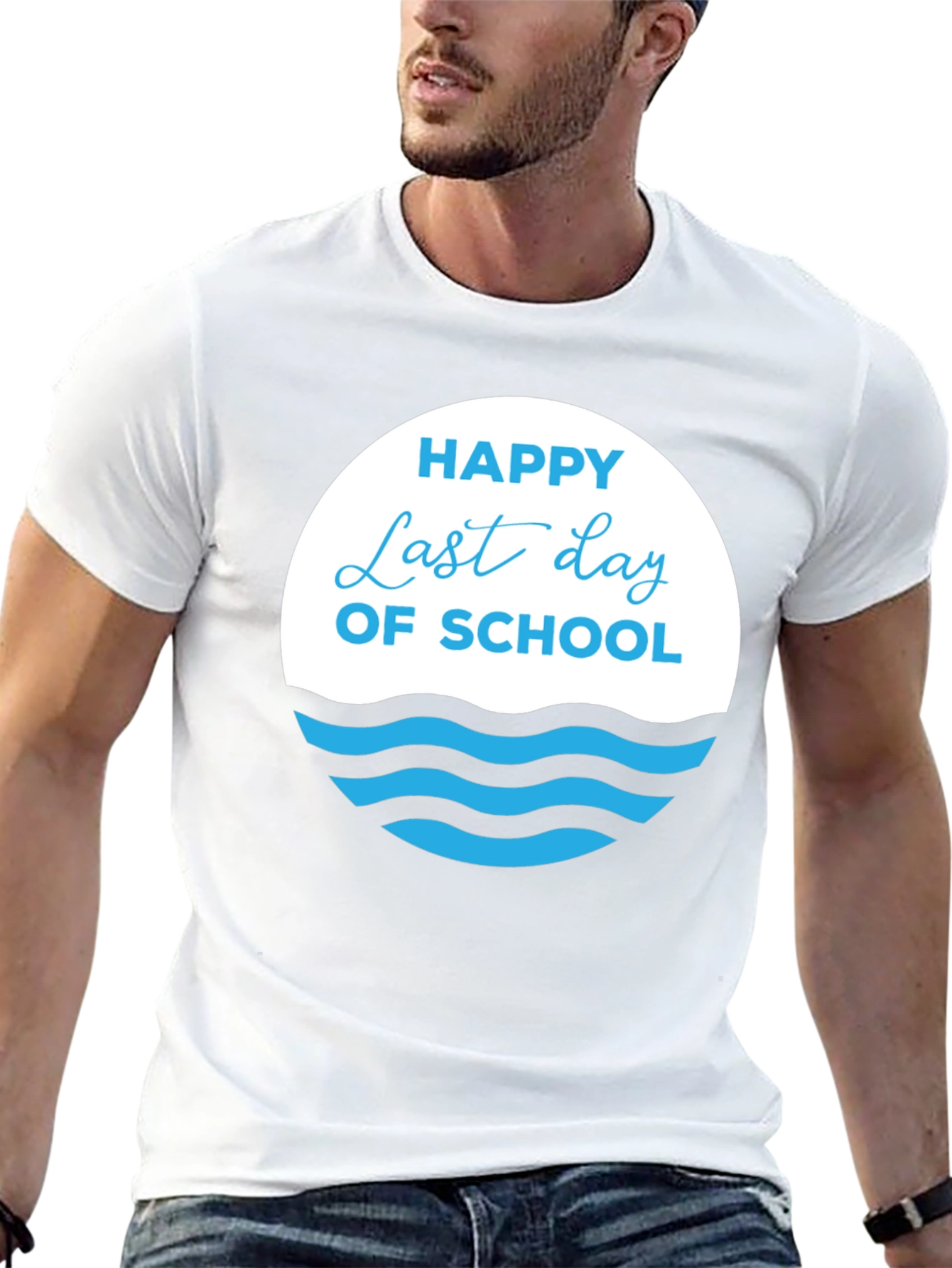 Happy Last Day of School Black T-Shirt