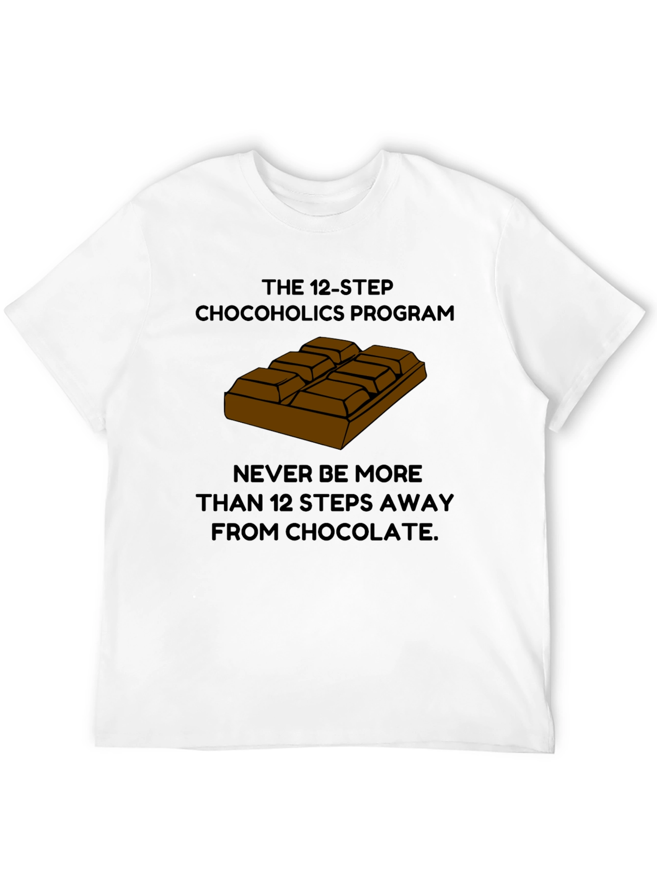 Chocoholics 12-Step Program T-Shirt
