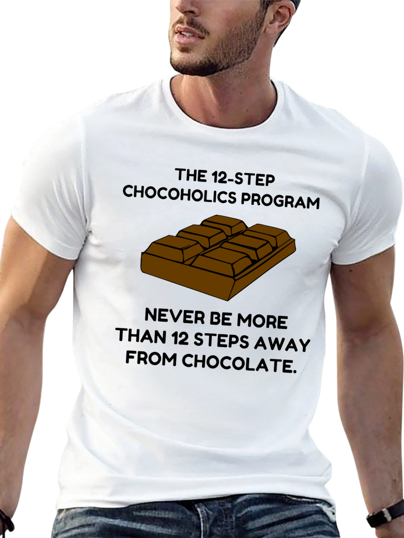 Chocoholics 12-Step Program T-Shirt