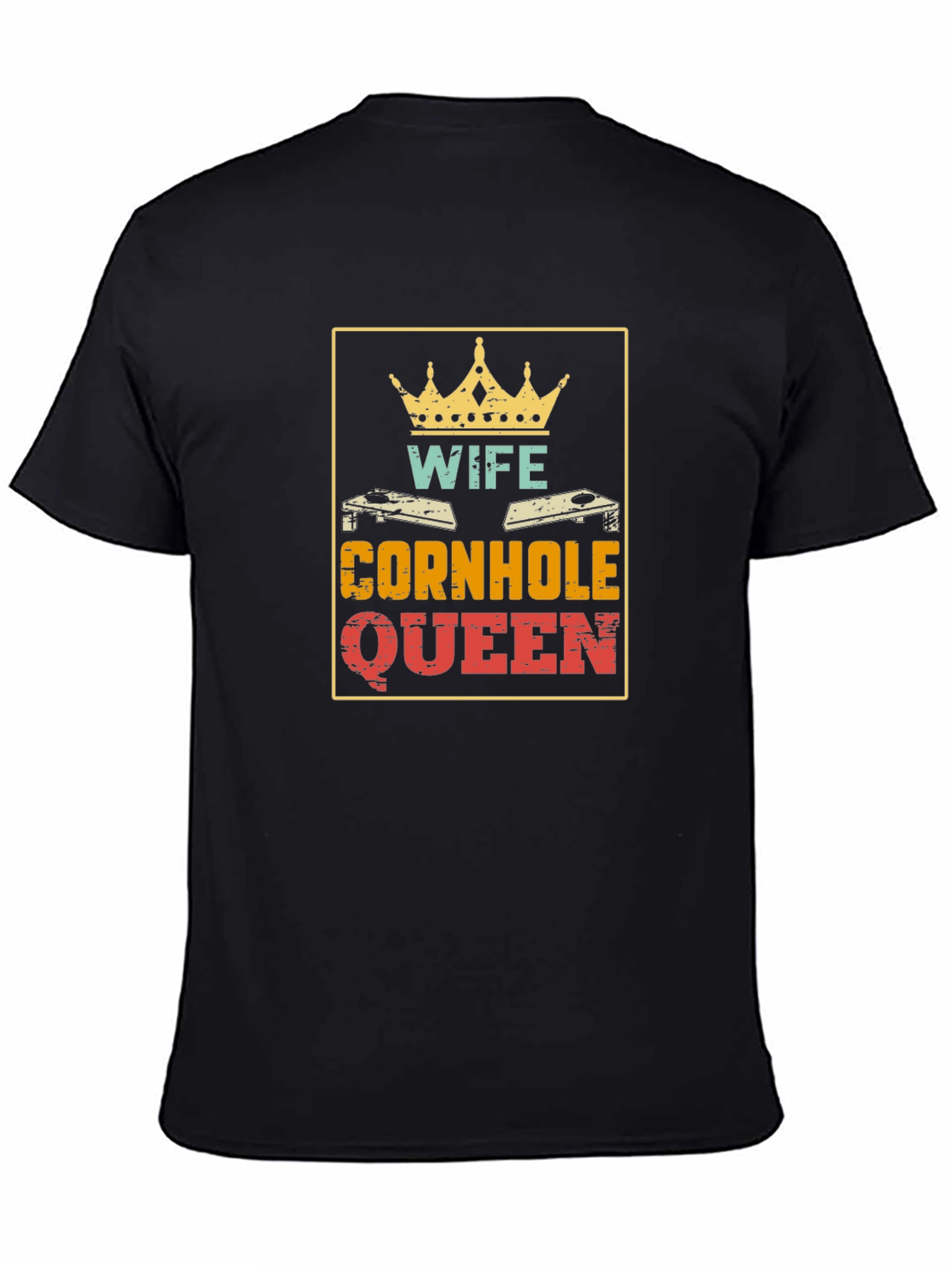 Wife Cornhole Queen Graphic Tee