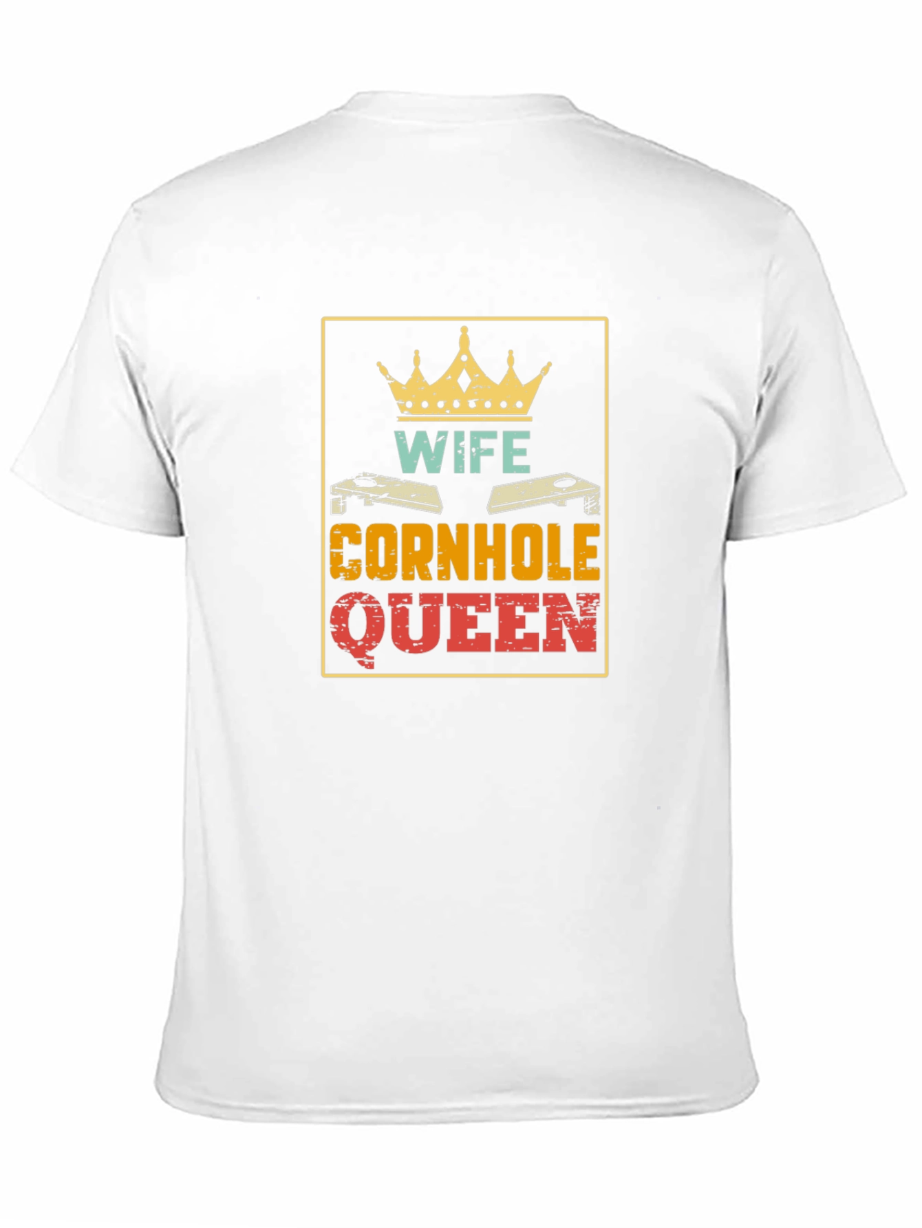 Wife Cornhole Queen Graphic Tee