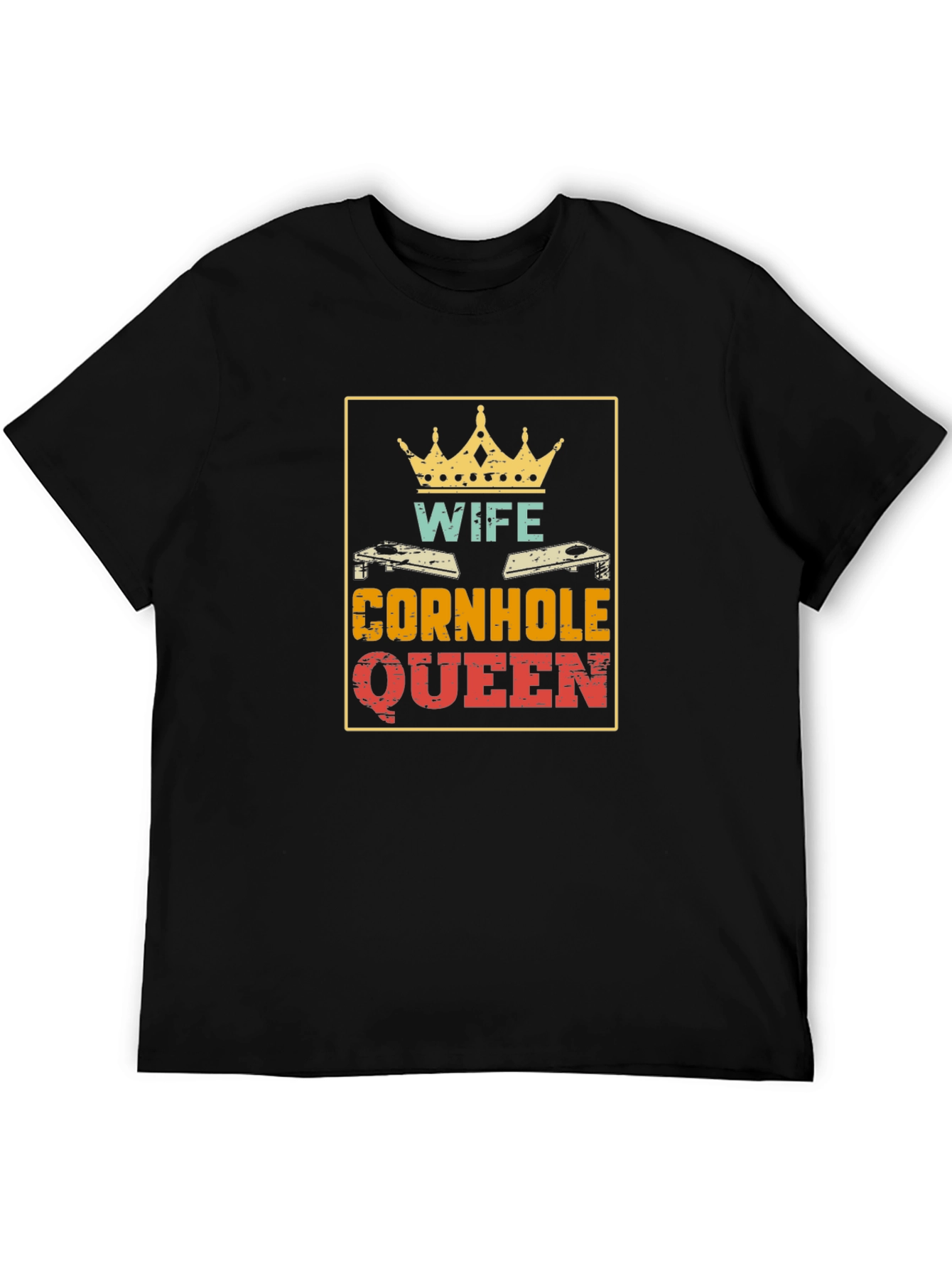 Wife Cornhole Queen Graphic Tee