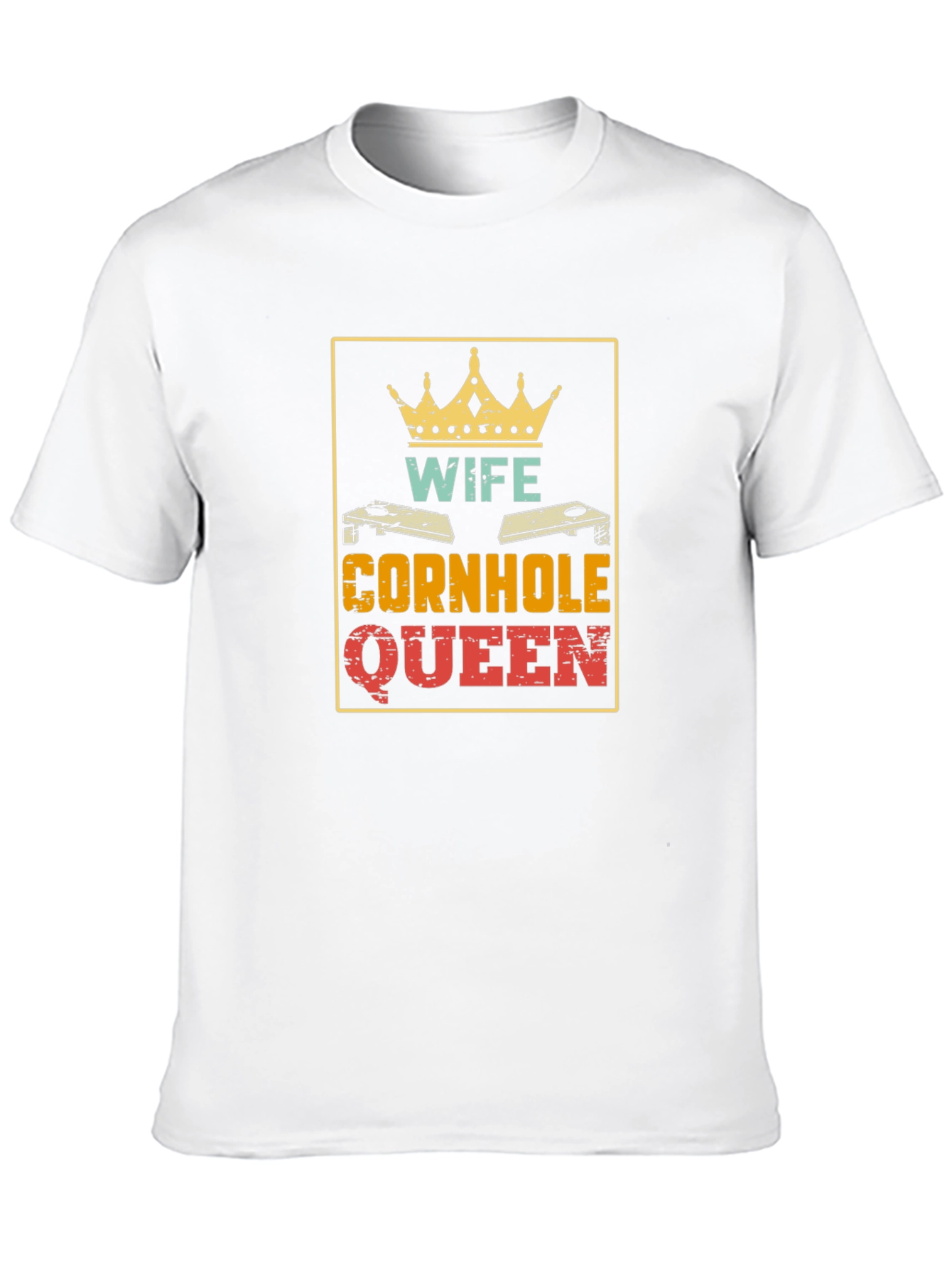 Wife Cornhole Queen Graphic Tee