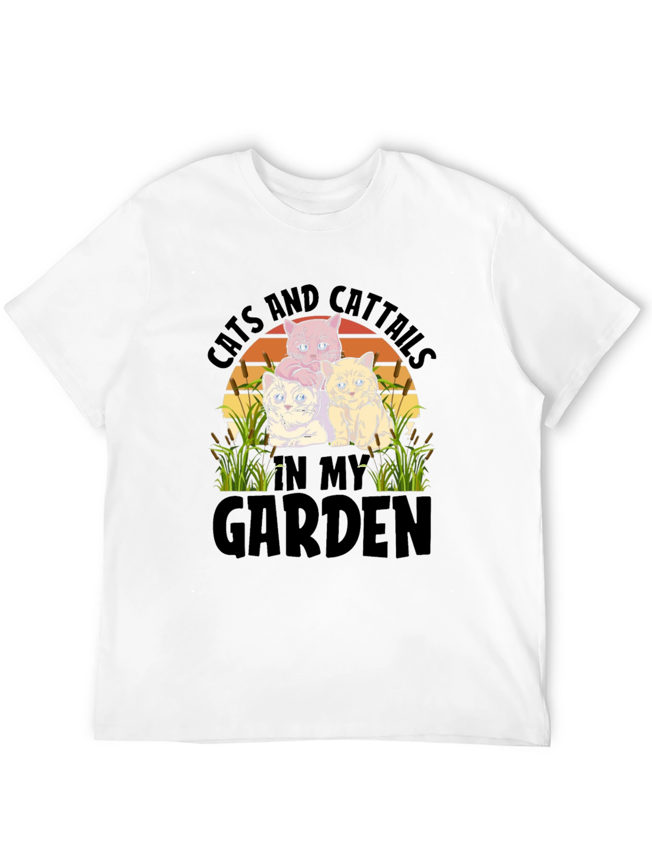 Cats and Cattails T-Shirt